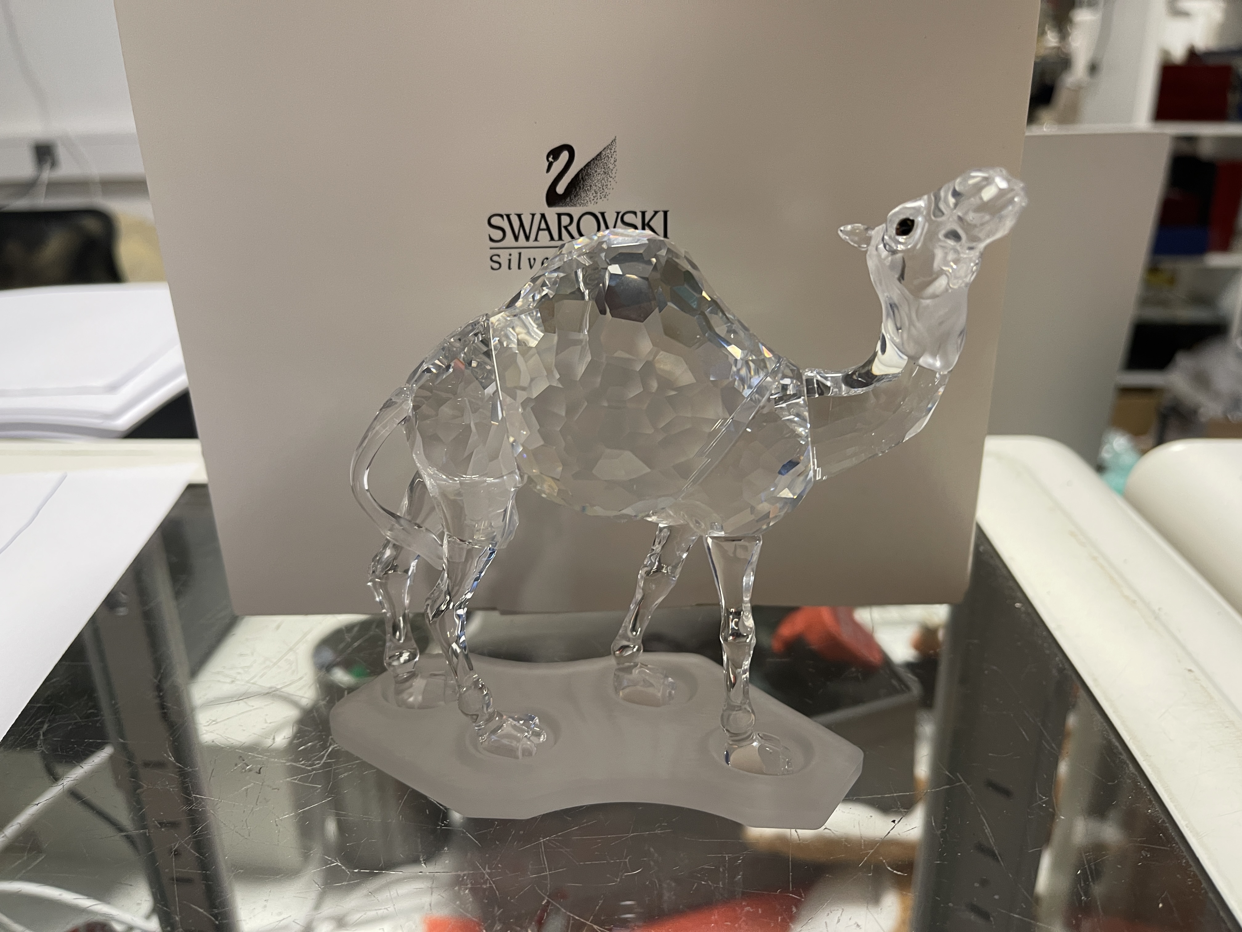 Swarovski Figur 247683 Großes Kamel 12 cm. Ovp & Zertifikat. Top Zustand  