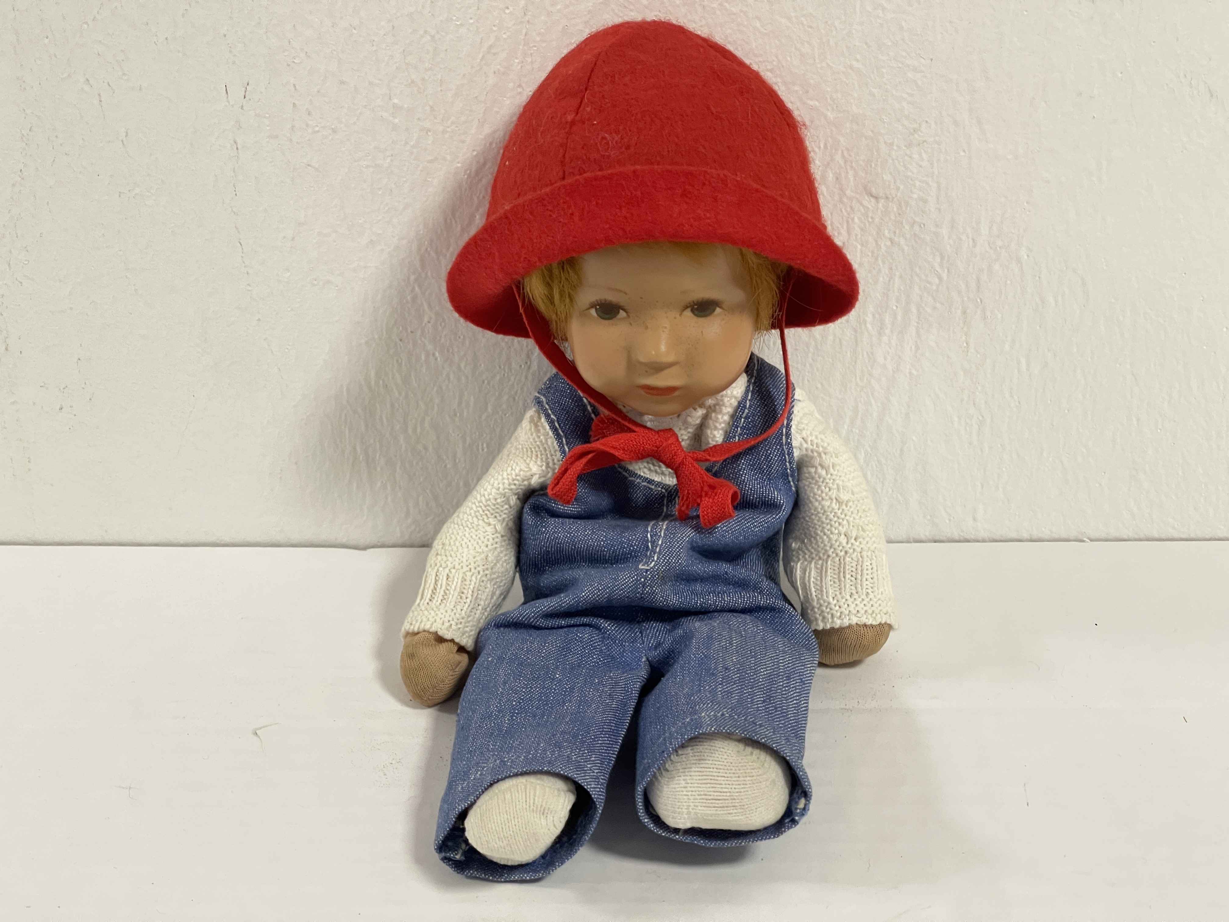 Käthe Kruse Puppe 24 cm.  Raucherhaushalt Zustand siehe Fotos 
