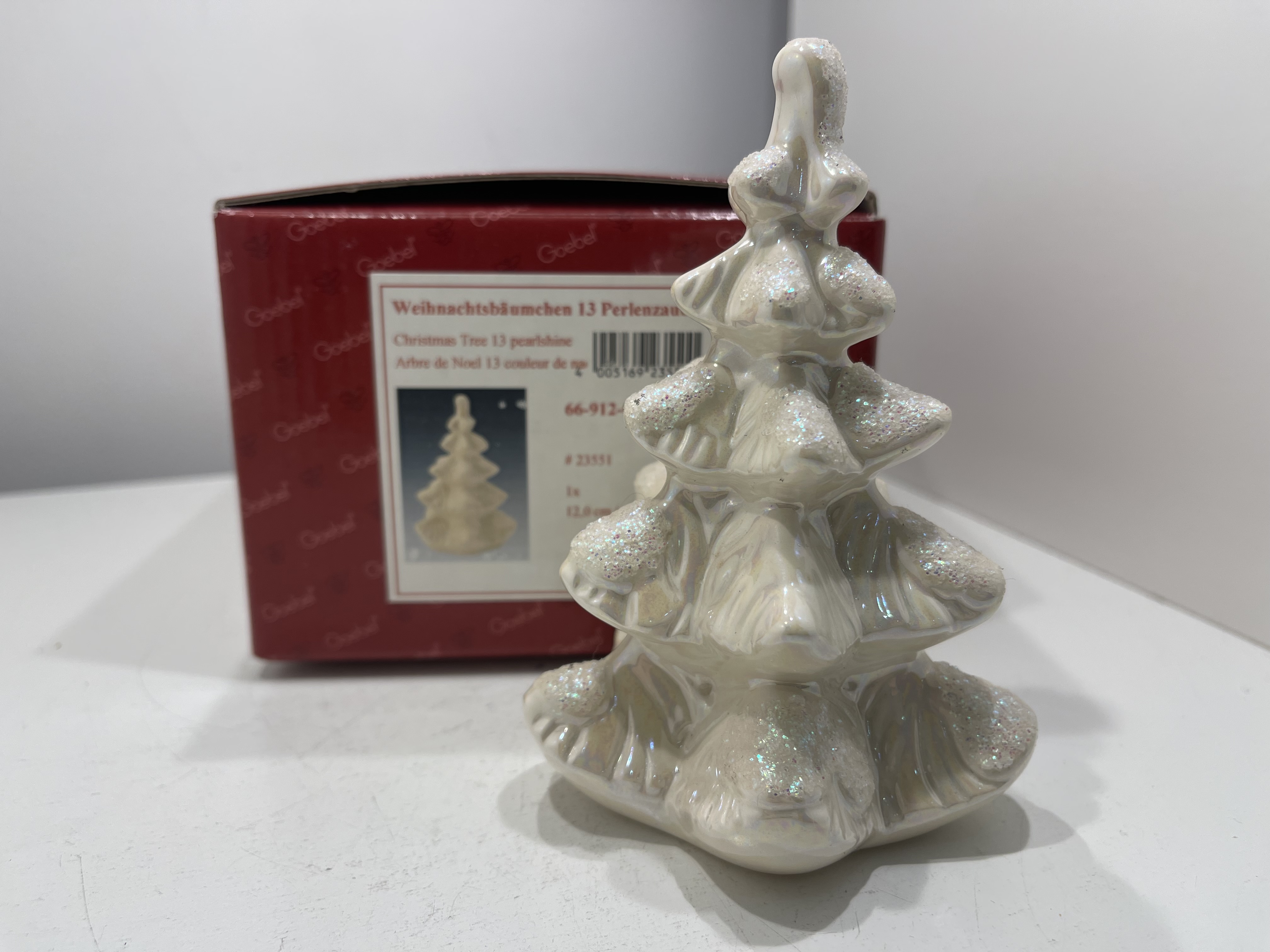 Goebel Figur Weihnachtsbäumchen Perlenzauber 12 cm mit OVP. 1 Wahl. Top Zustand 