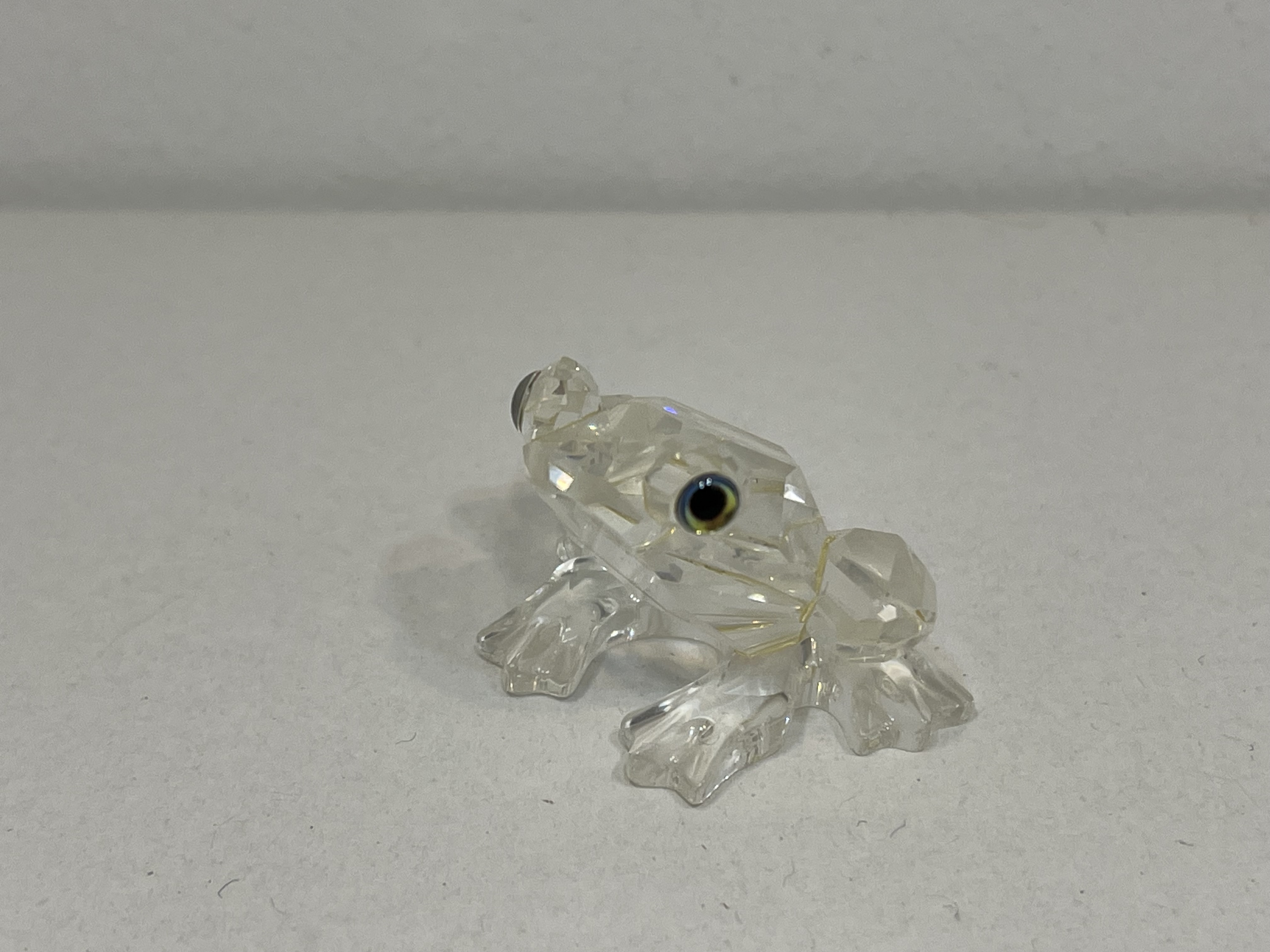  Swarovski Figur Kristall 183113 Frosch Groß 3,5 cm. Top Zustand    