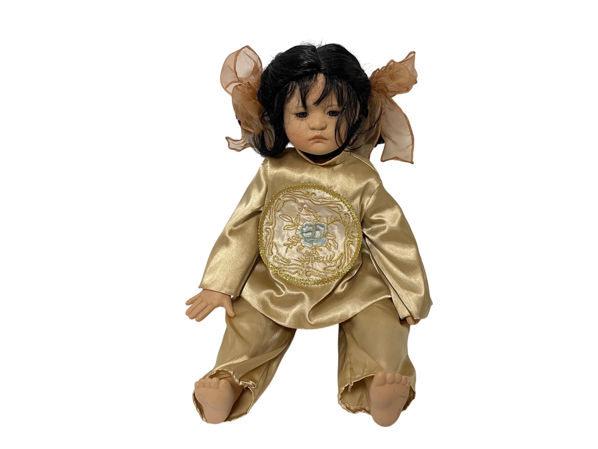  Linda Valentino Michel Porzellan Puppe 52 cm.  Top Zustand  