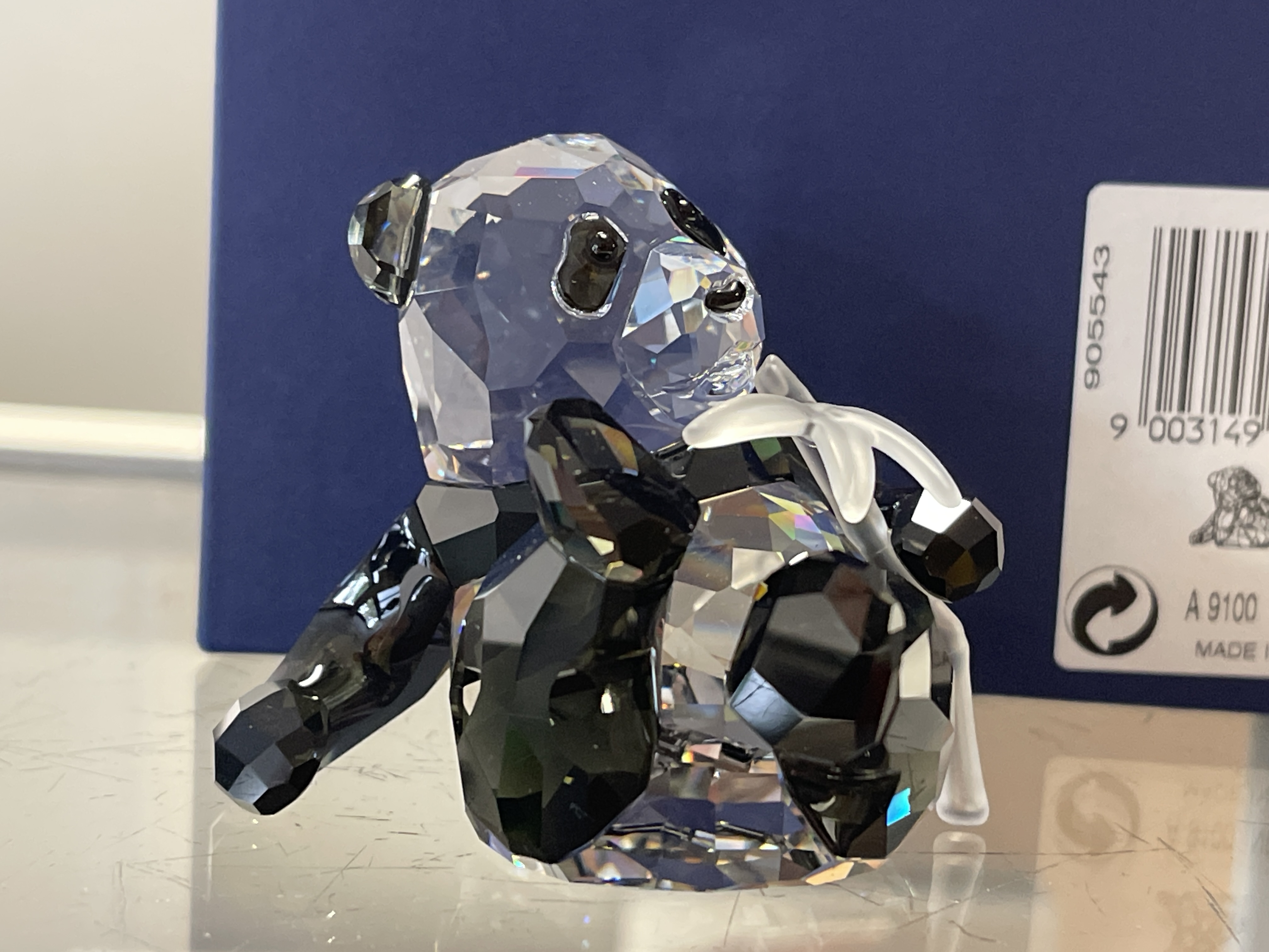  Swarovski Figur 905543 ScS Panda Baby 5 cm. Mit Ovp & Zertifikat. Top Zustand  