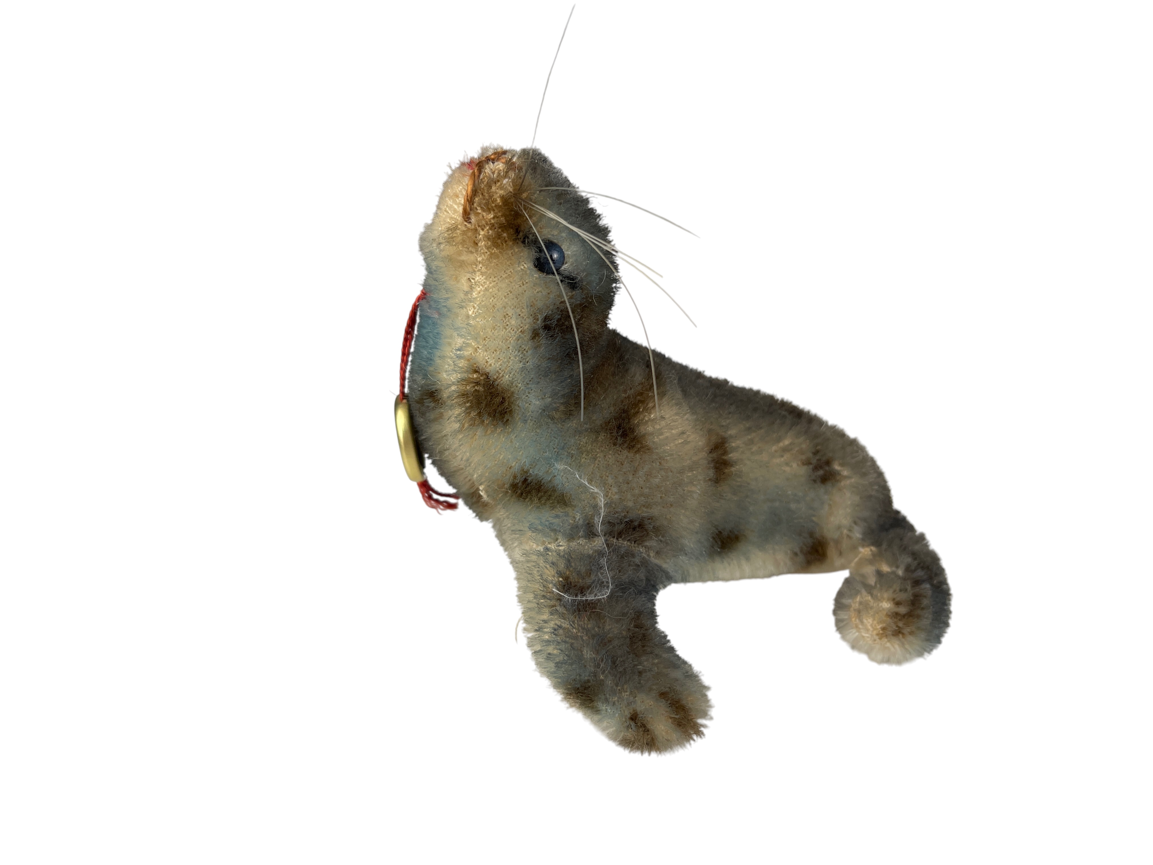 Hermann - Stofftier Seehund 10 cm - Zustand siehe Fotos  