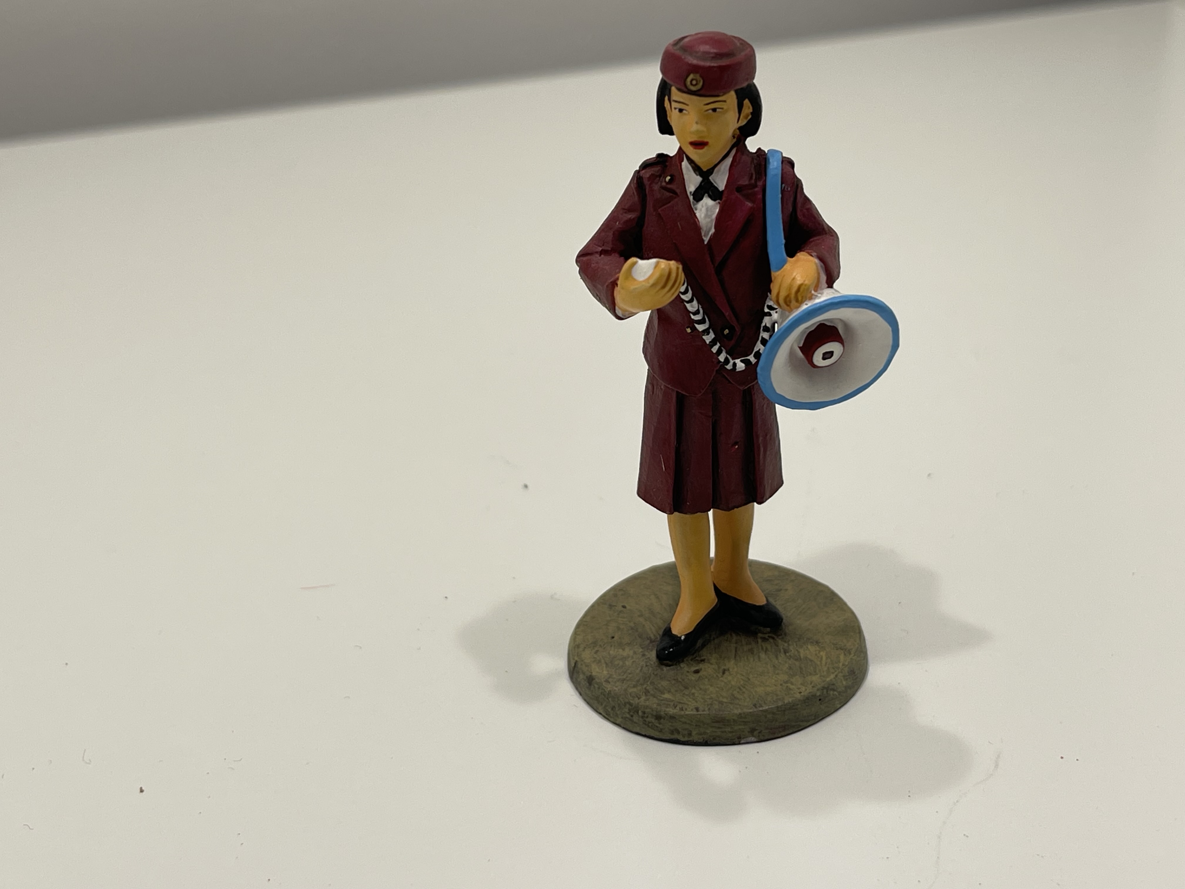 Del Prado Figur Zinn 7 cm. Top Zustand   