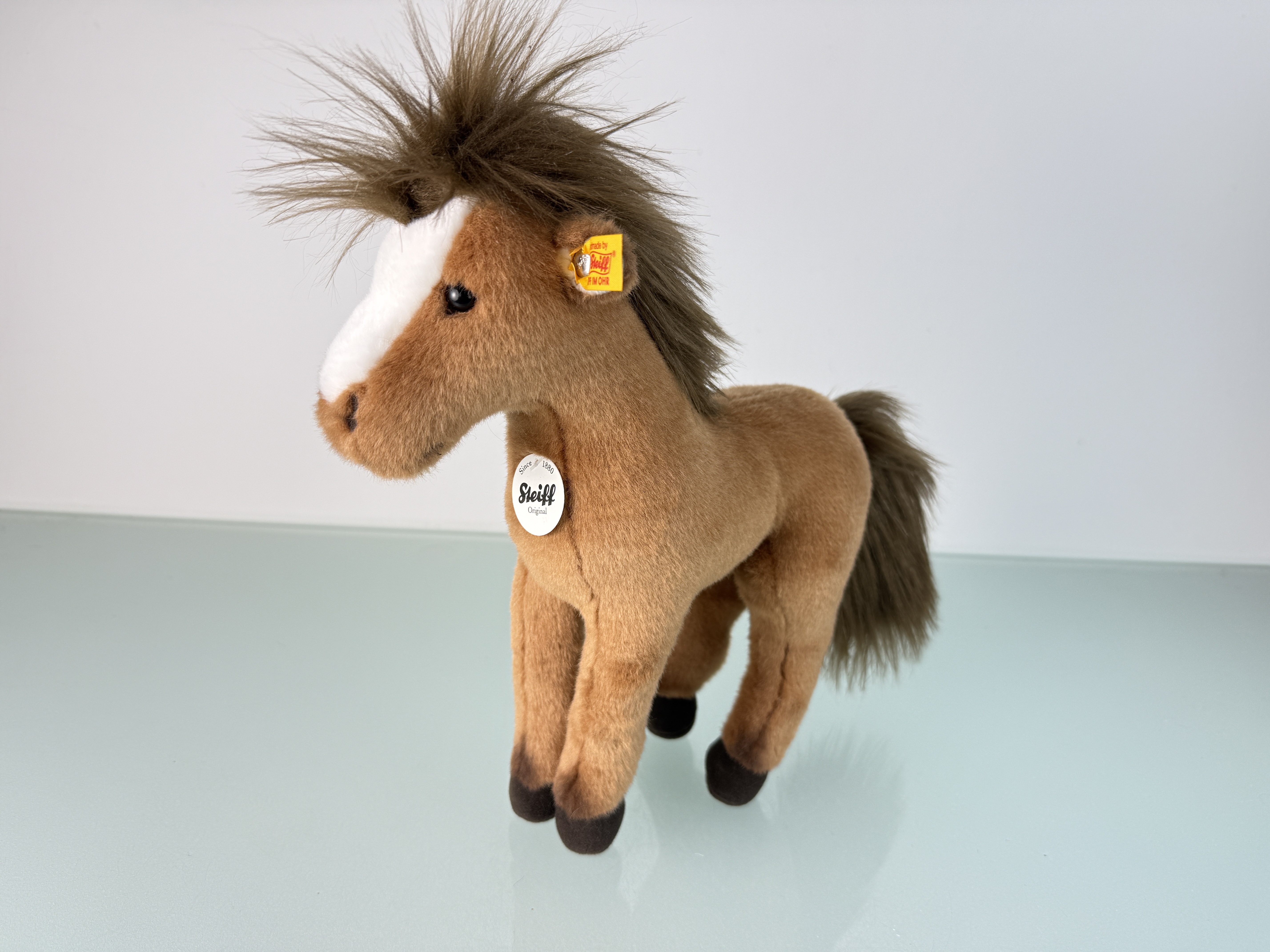 Steiff Tier 122156 Pferd 31 cm. Top Zustand 