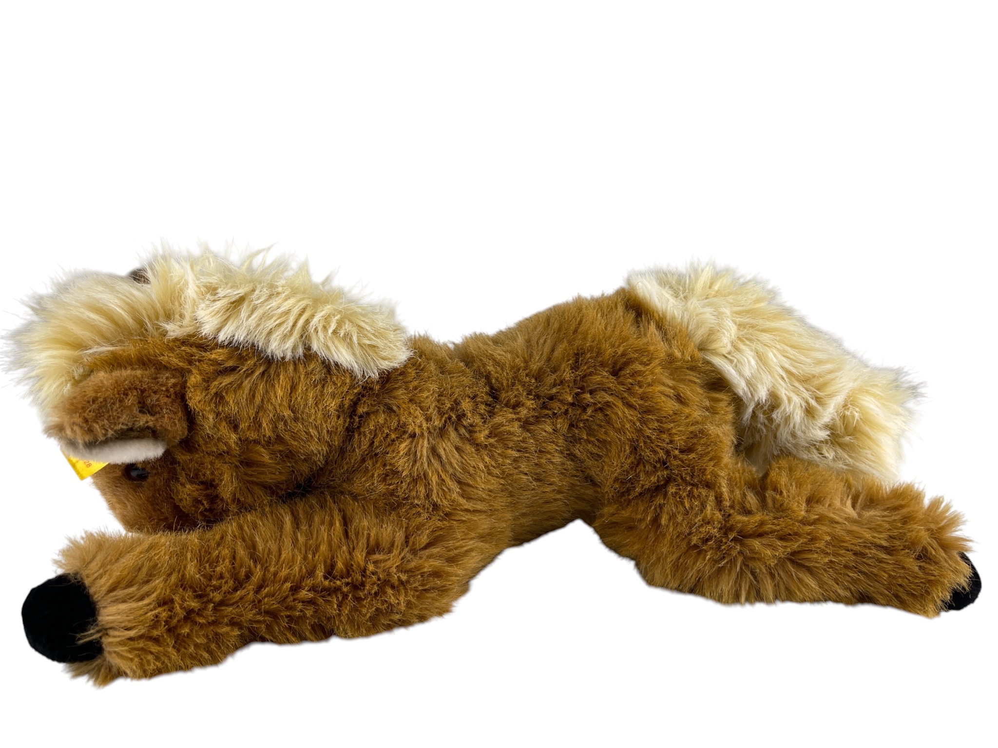Steiff Tier Pferd 102028 liegend 40 cm. Top Zustand