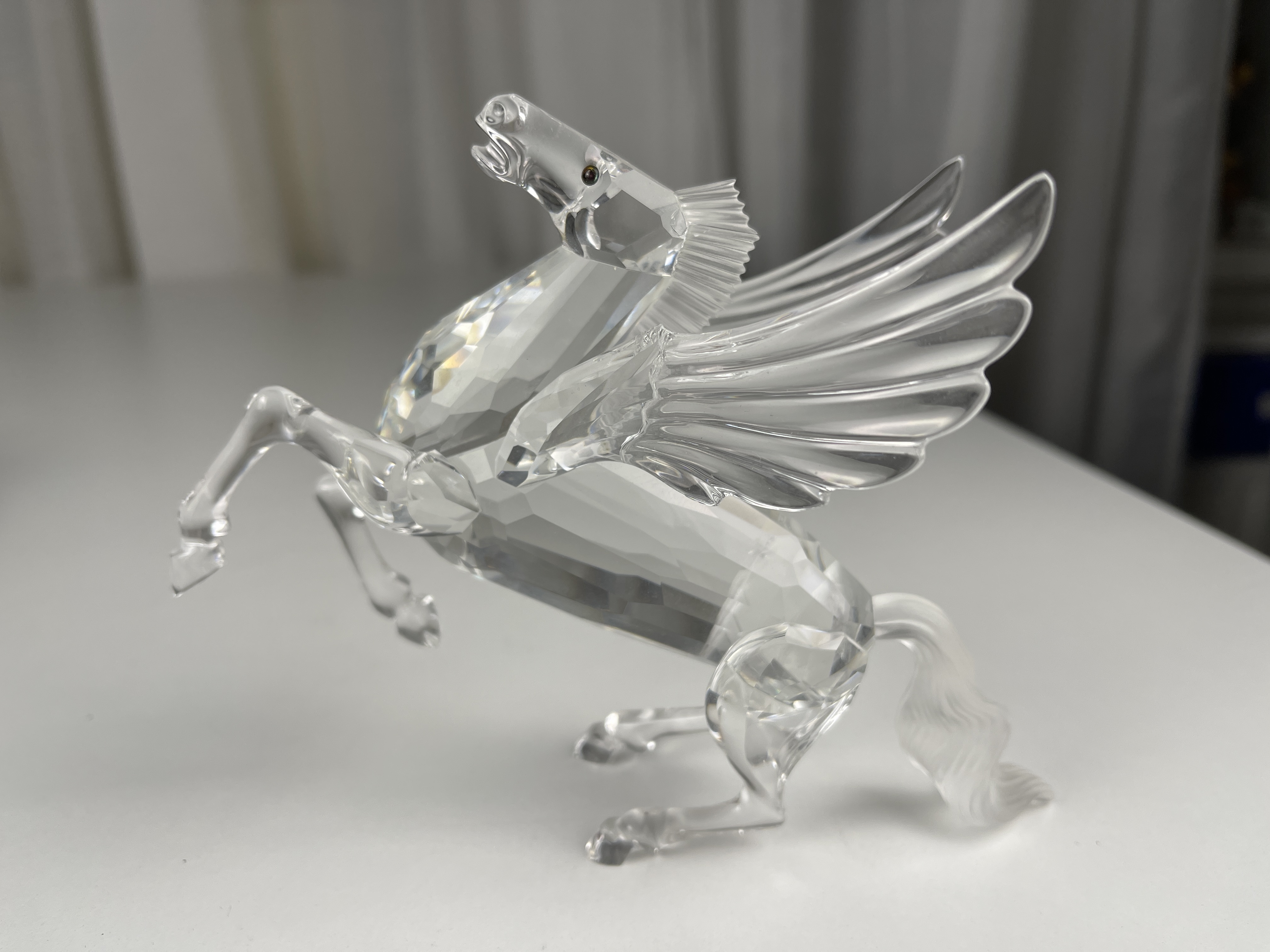Swarovski Figur Kristall 216327 Jahresfigur Pegasus 12,5 cm. Top Zustand 