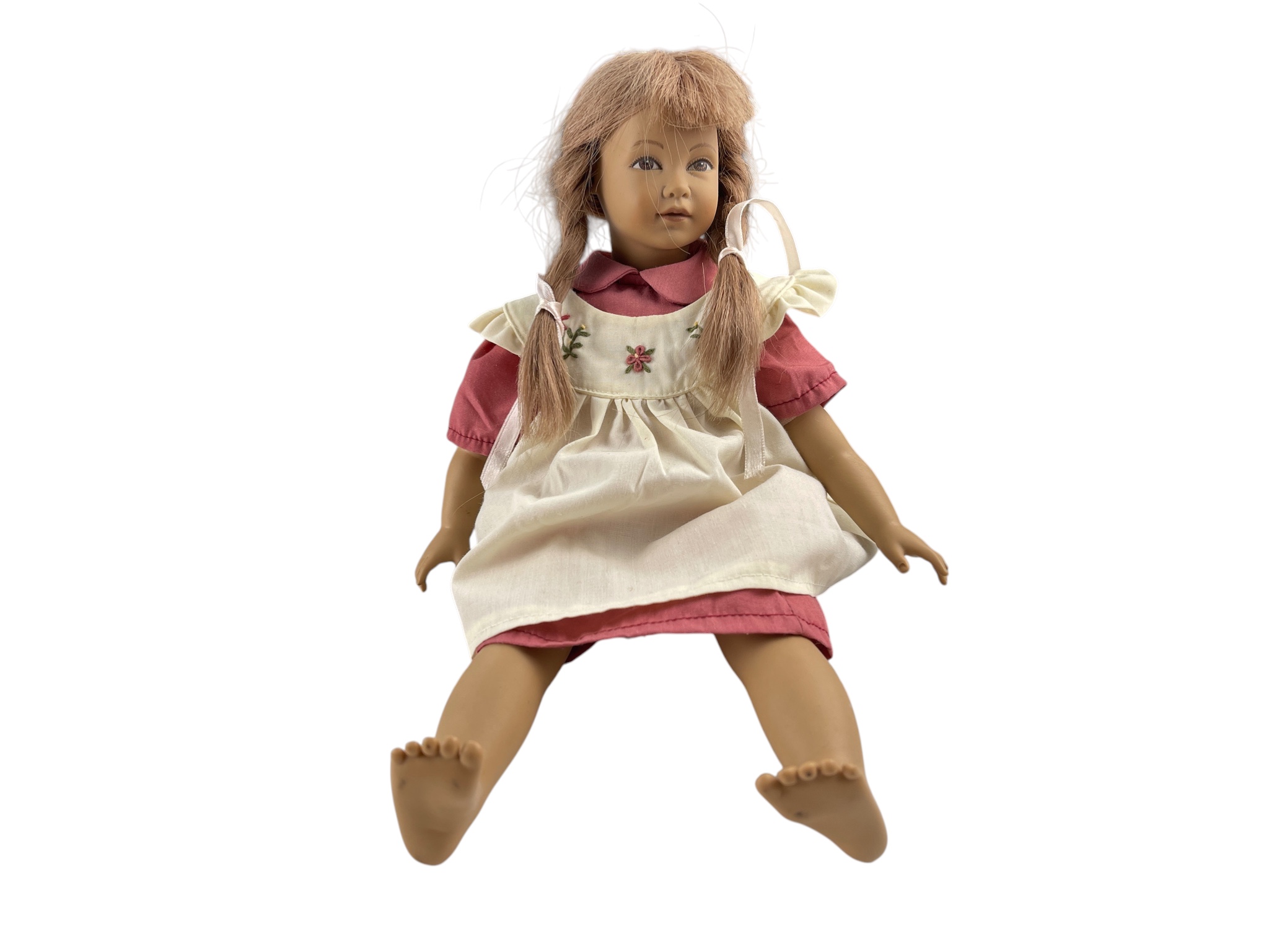  Künstlerpuppe Heidi Ott Vinyl Puppe 32 cm. Top Zustand    