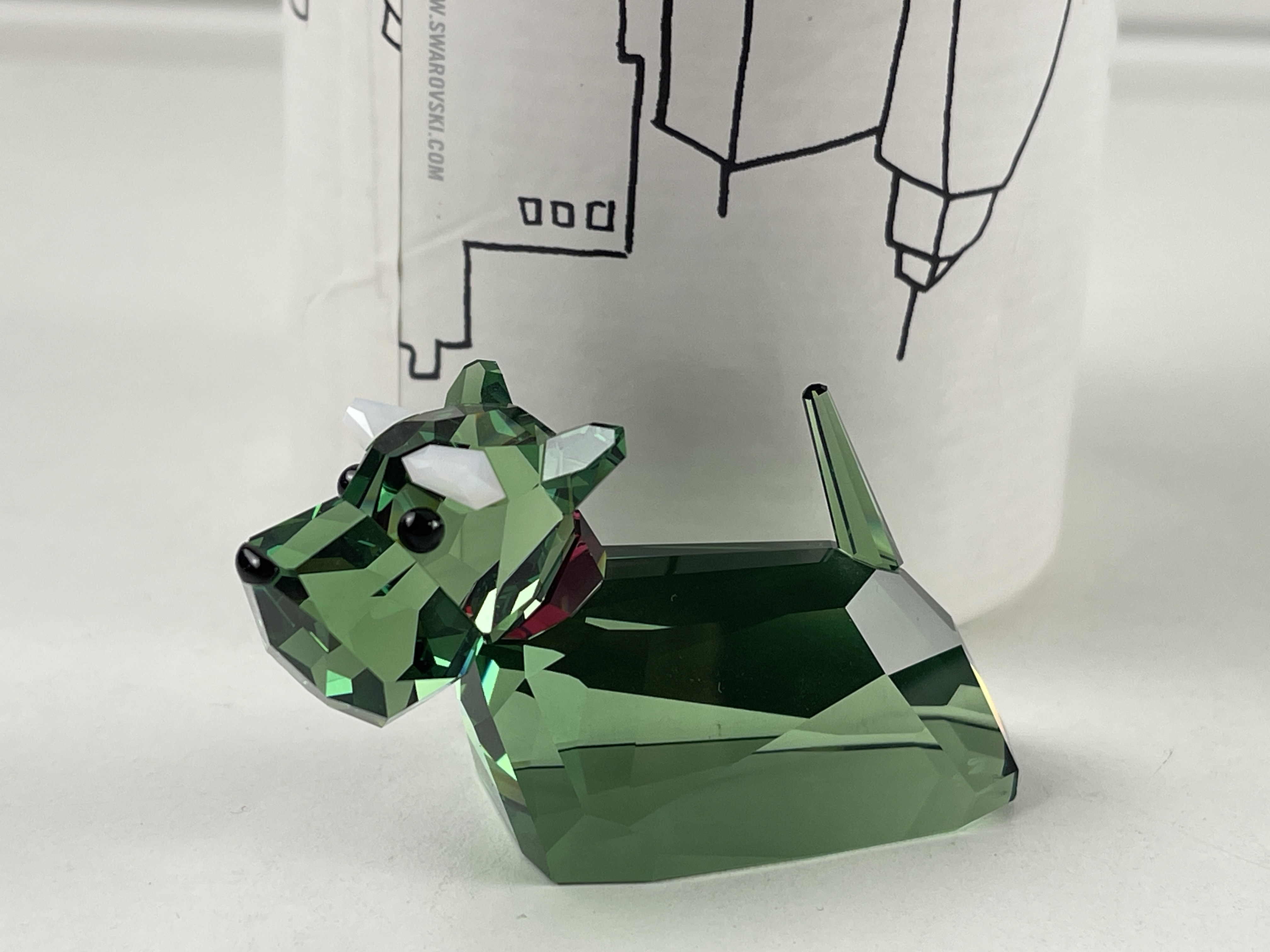 Swarovski Figur 1089199 Scottie Hund 6,4 cm. Ovp & Zertifikat. Top Zustand  