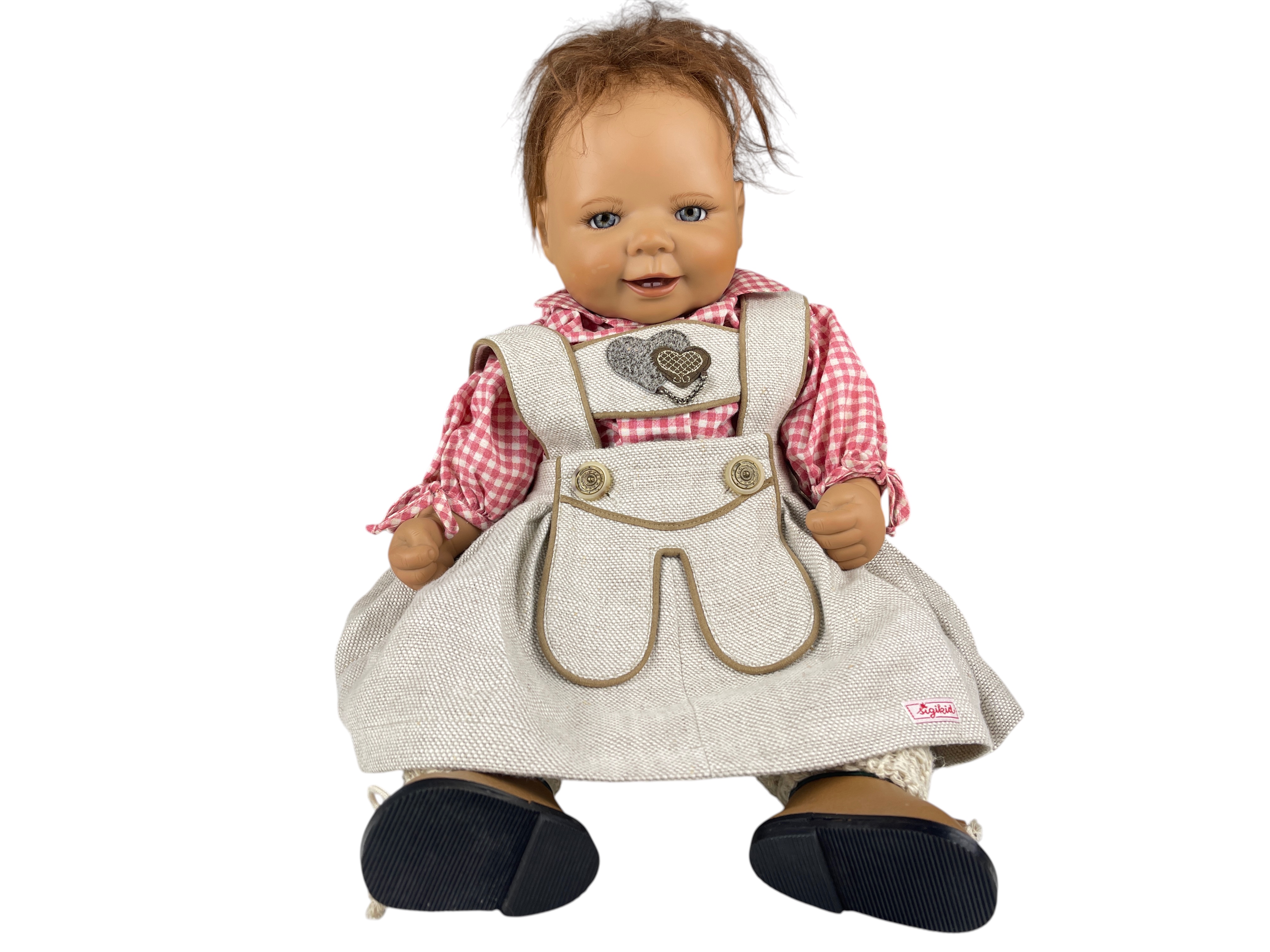 Sigikid Vinyl Puppe 52 cm. Zustand siehe Fotos 