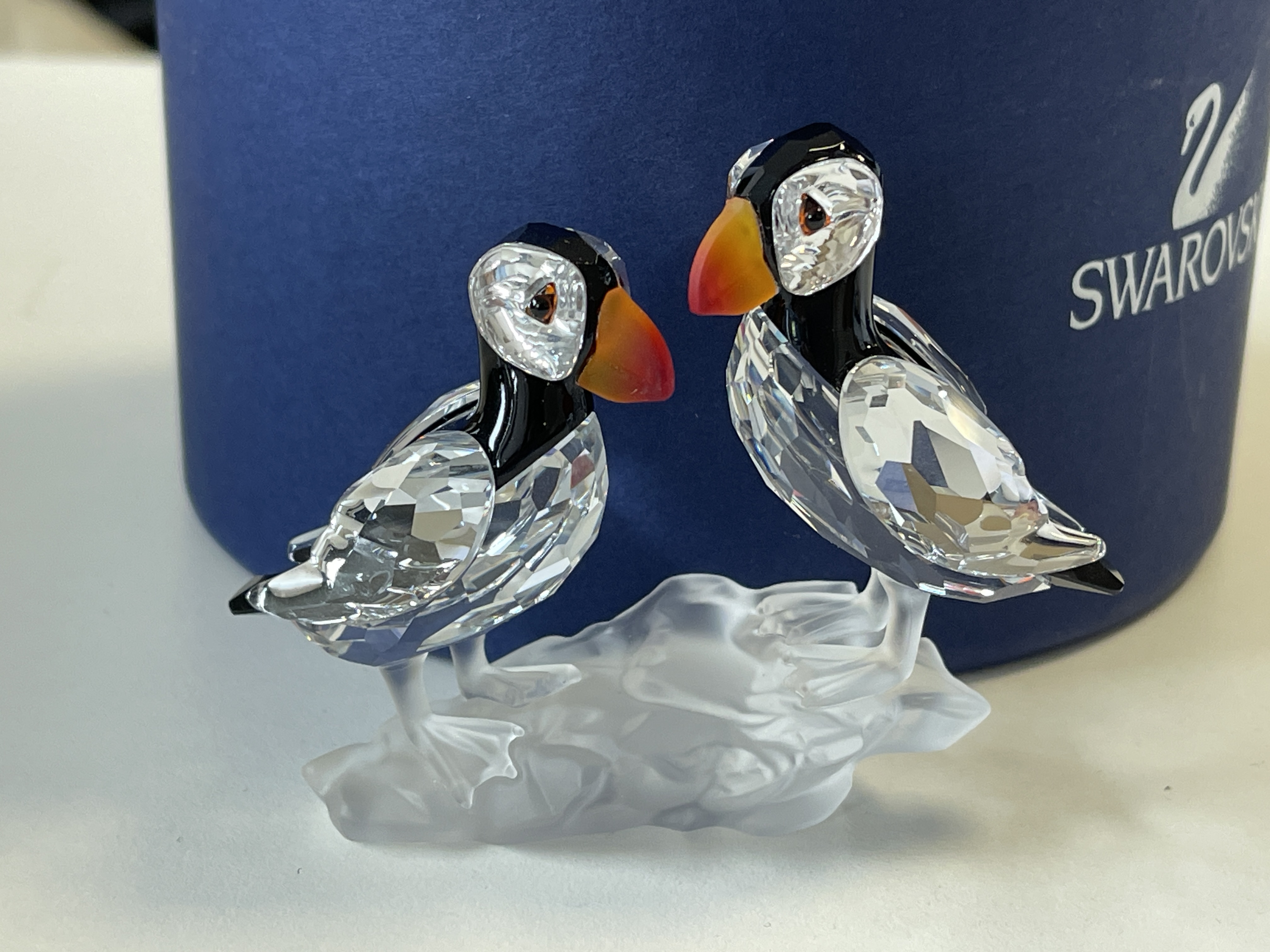 Swarovski Figur 261643 Papageientaucher 8 cm. Ovp & Zertifikat. Top Zustand.