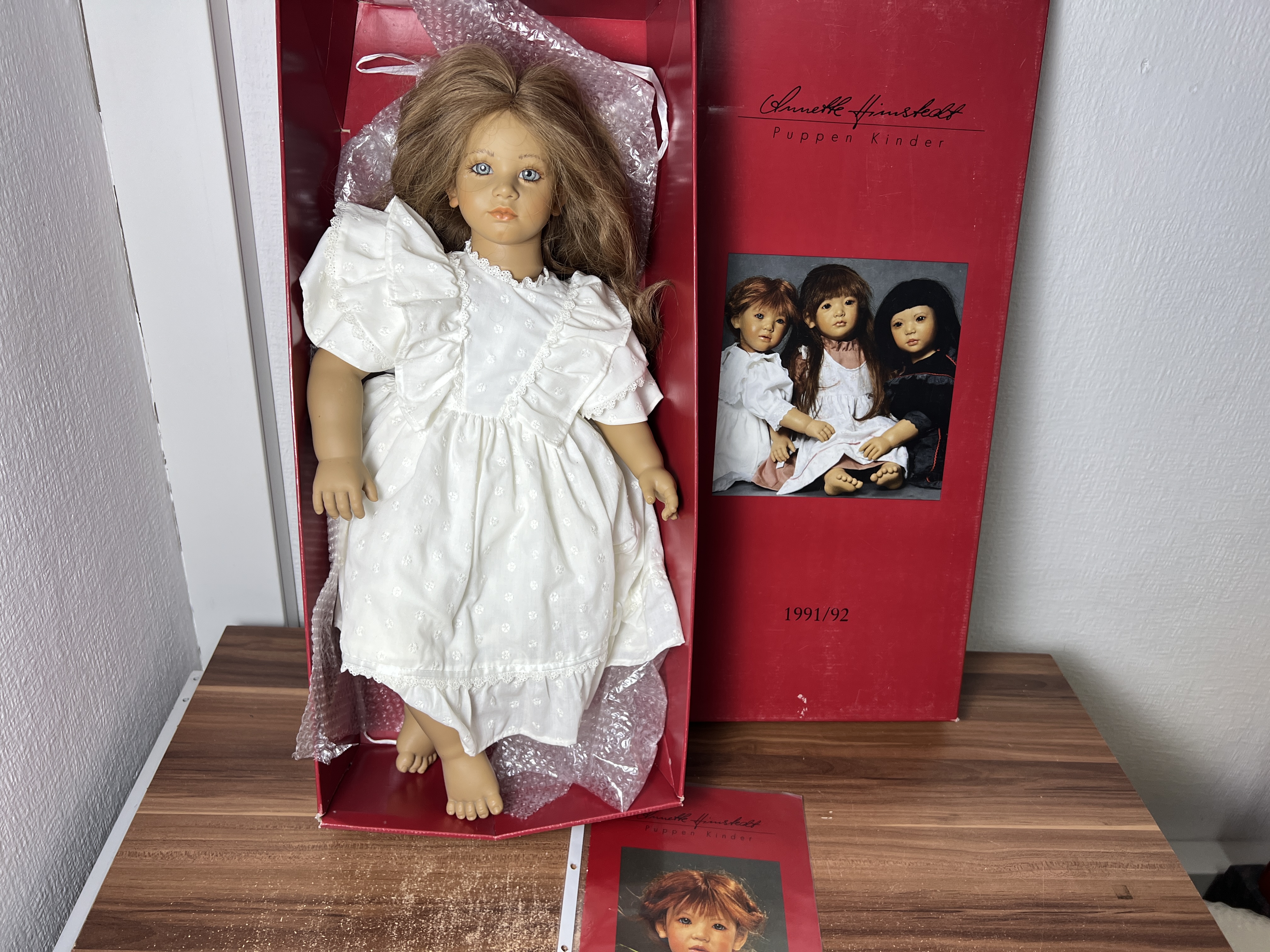 Künstlerpuppe Annette Himstedt Puppe Liliane 65 cm. Top Zustand.  