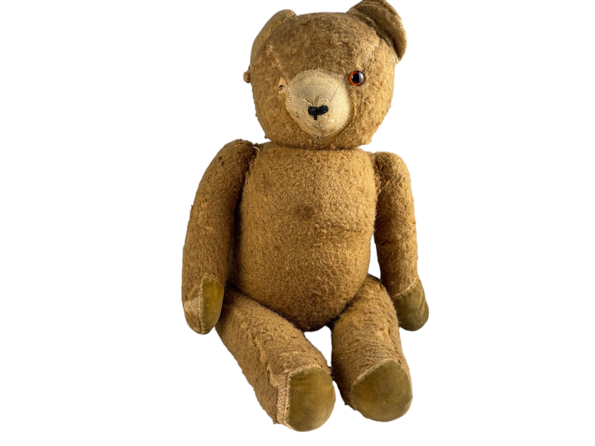Alter Sammler Teddy Bär 44 cm Zustand Siehe Fotos  