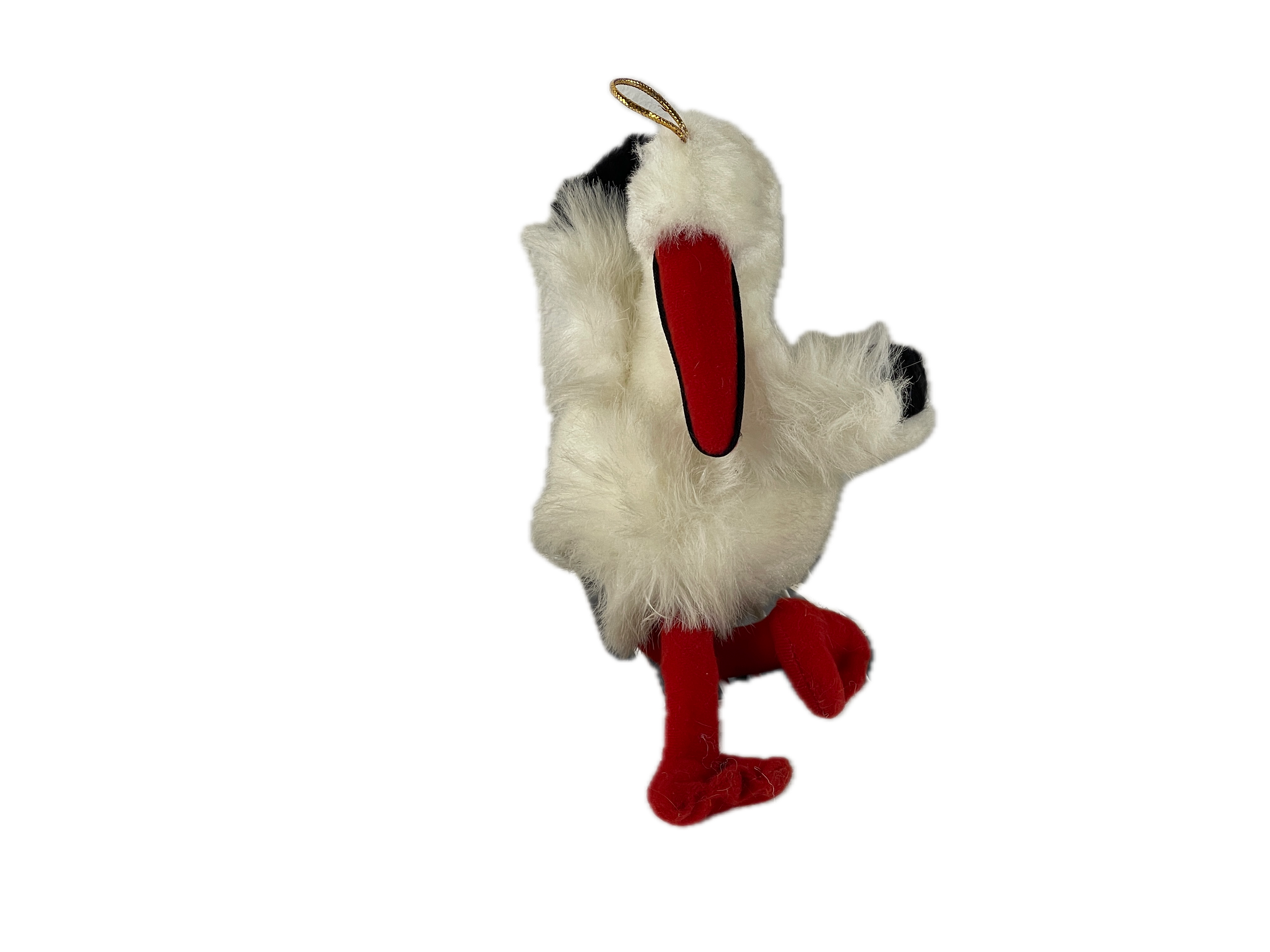 Künstler Stofftier Vogel 16 cm. - Top Zustand. 