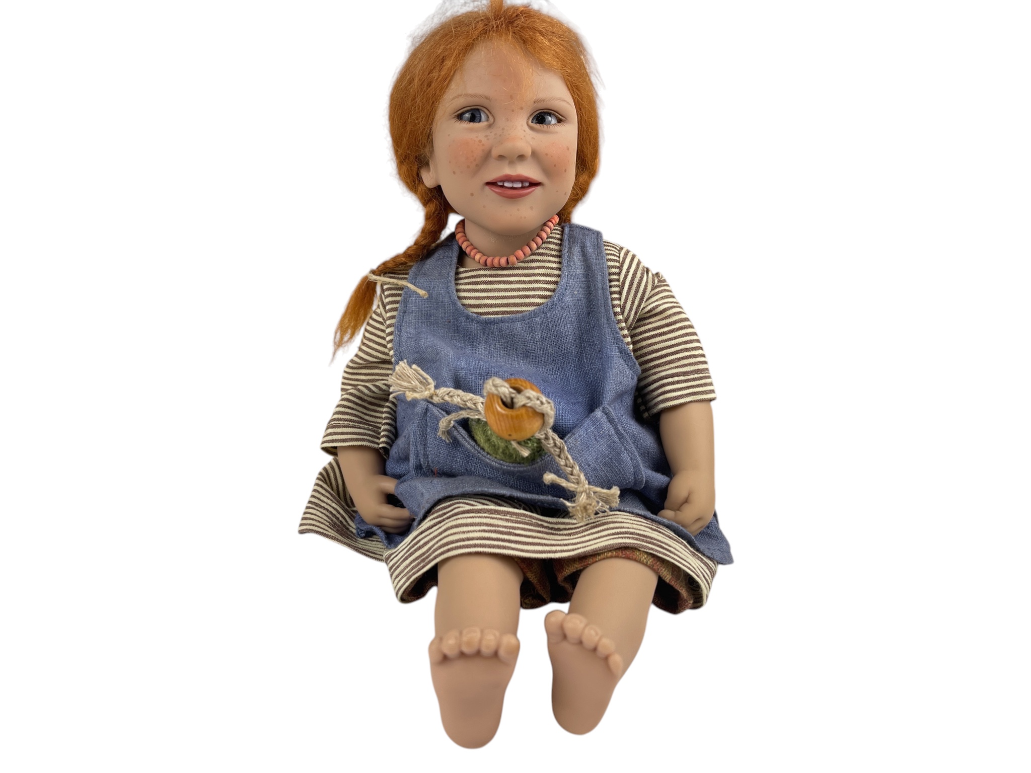 Zwergnase Künstlerpuppe Nicole Marschollek Puppe 33 cm. Zustand siehe Fotos