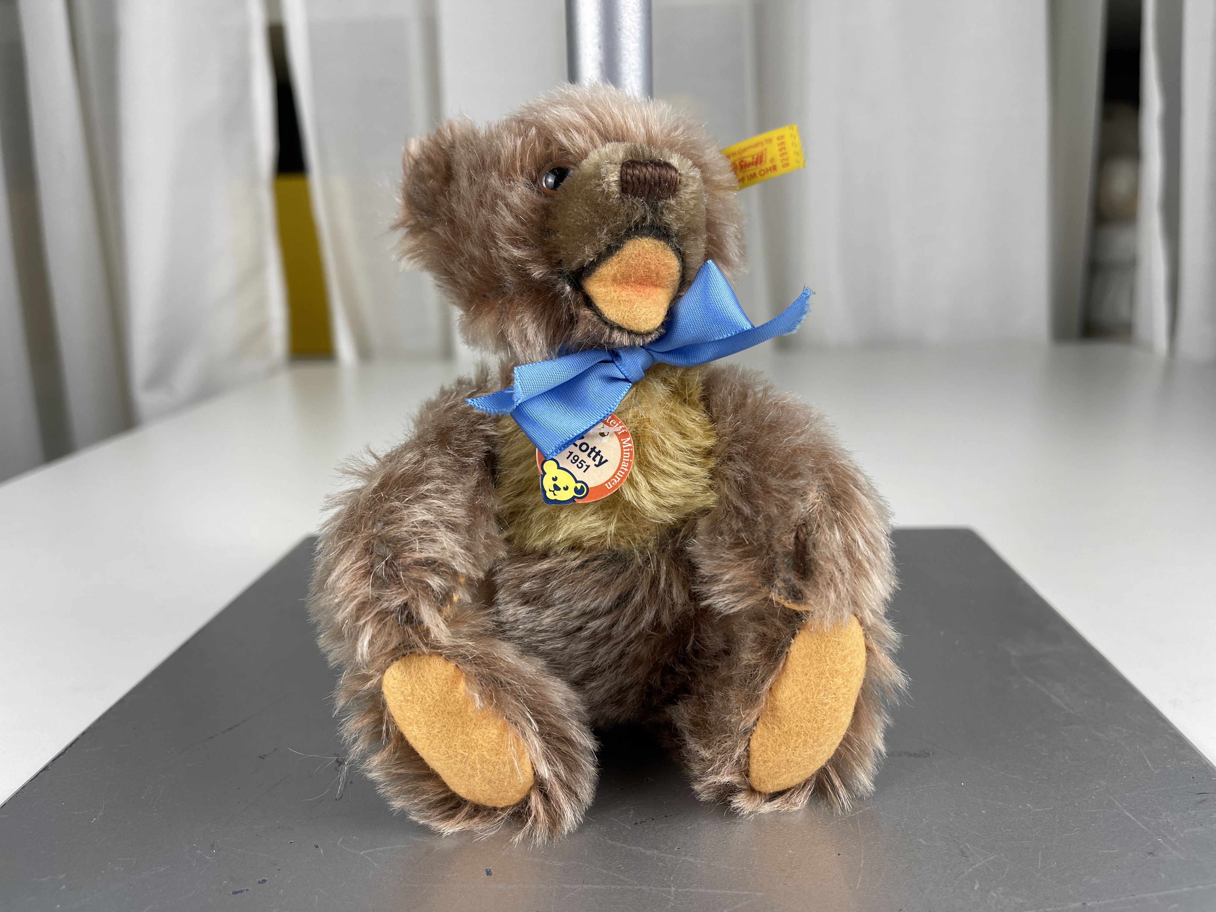 Steiff Tier 029950 Zotty Teddy Bär 16 cm - Top Zustand   