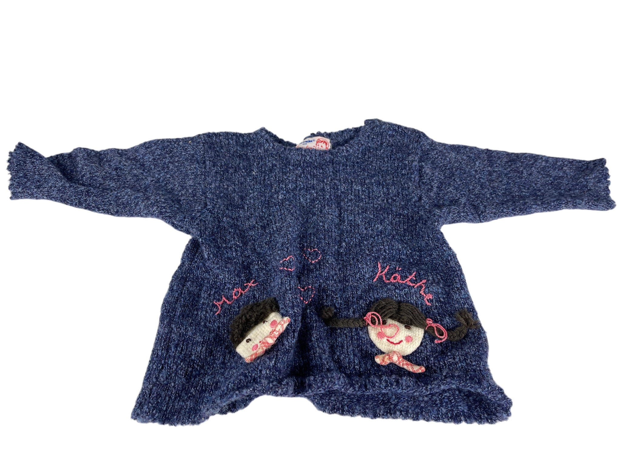 Puppenkleidung Pullover für Käthe Kruse Puppe  Größe 68 - Top Zustand  