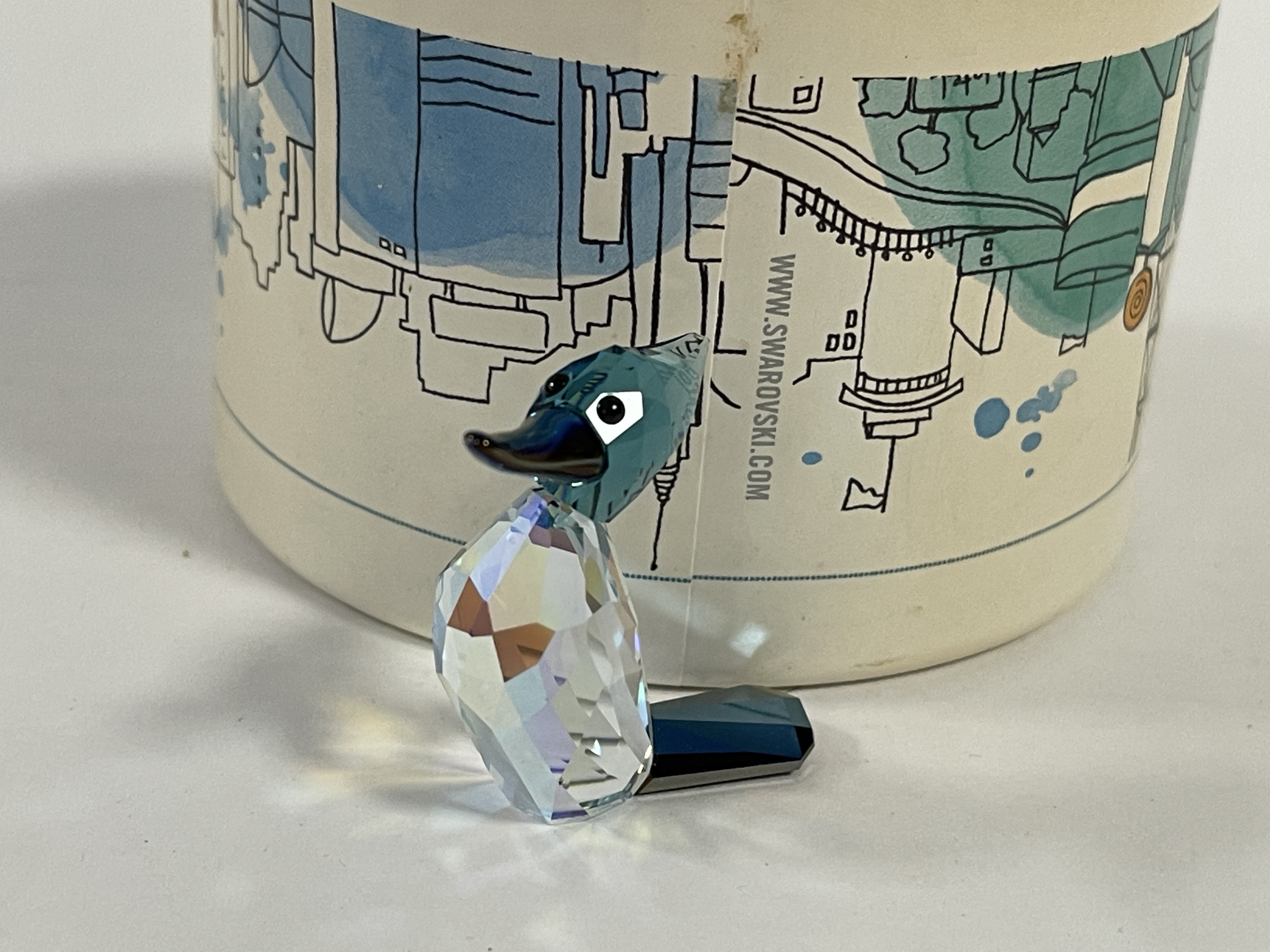 Swarovski Figur 1036530 Specht Ziggy 3 cm. Ovp & Zertifikat Top Zustand.     