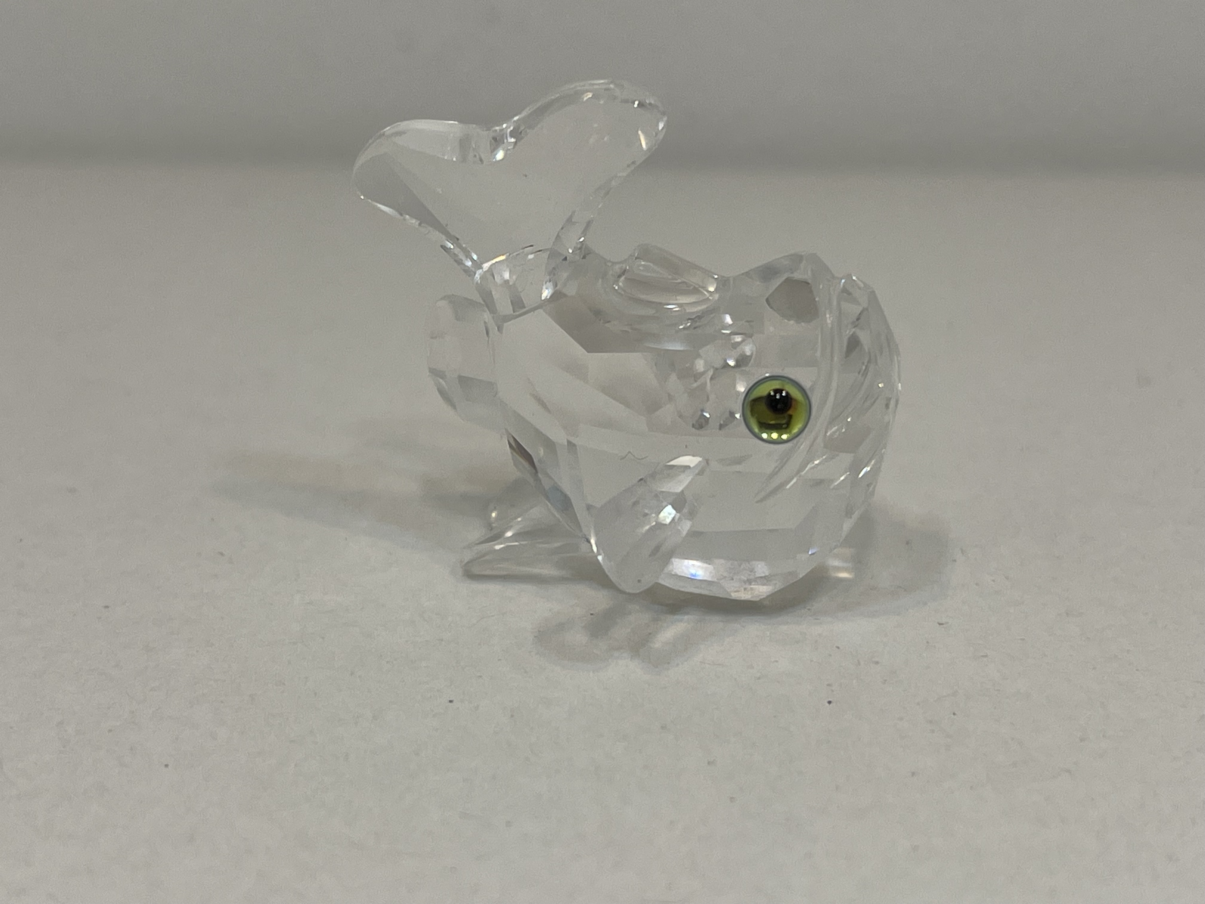 Swarovski Figur 217743 Springender Karpfen 3,5 cm. Top Zustand   