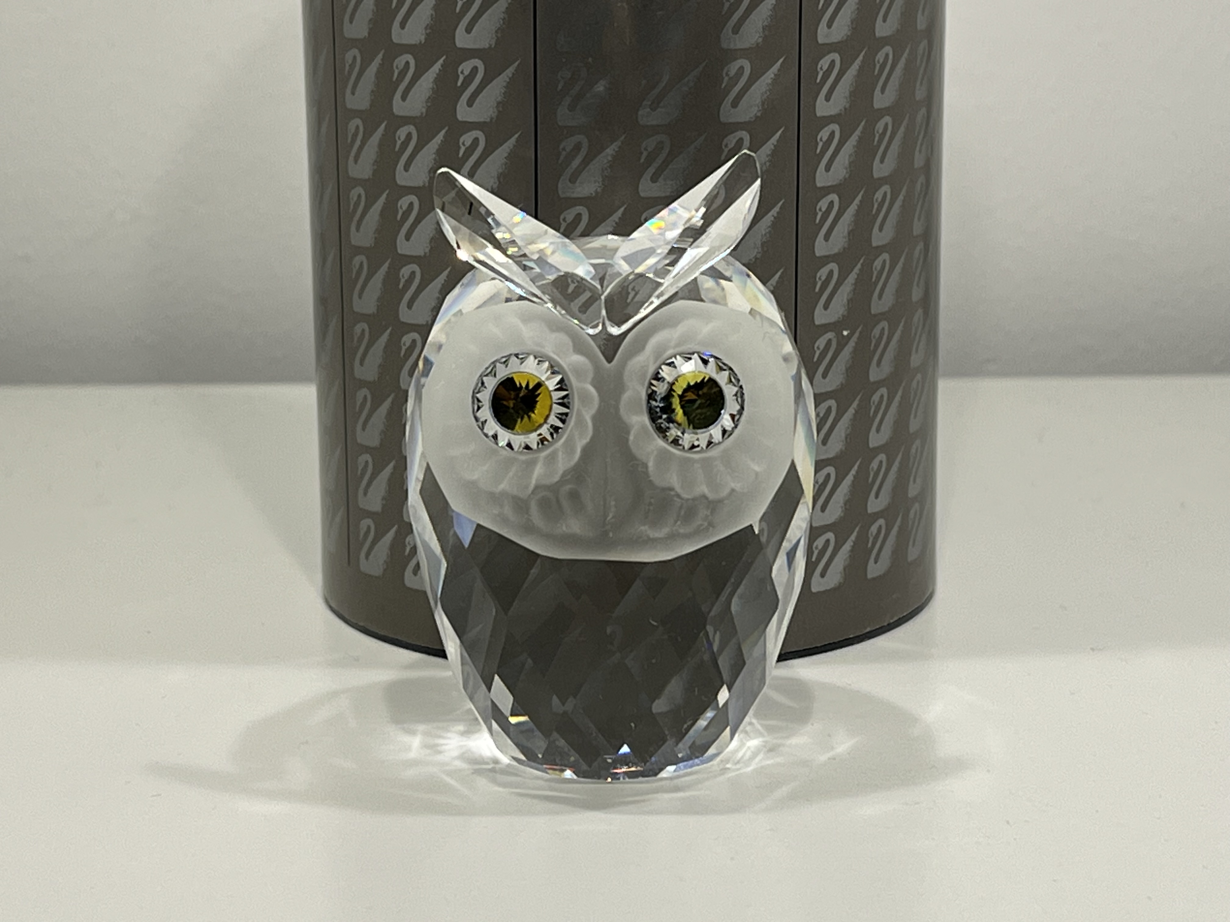 Swarovski Figur 010022 Große Eule 7 cm. Ovp & Zertifikat. Top Zustand  