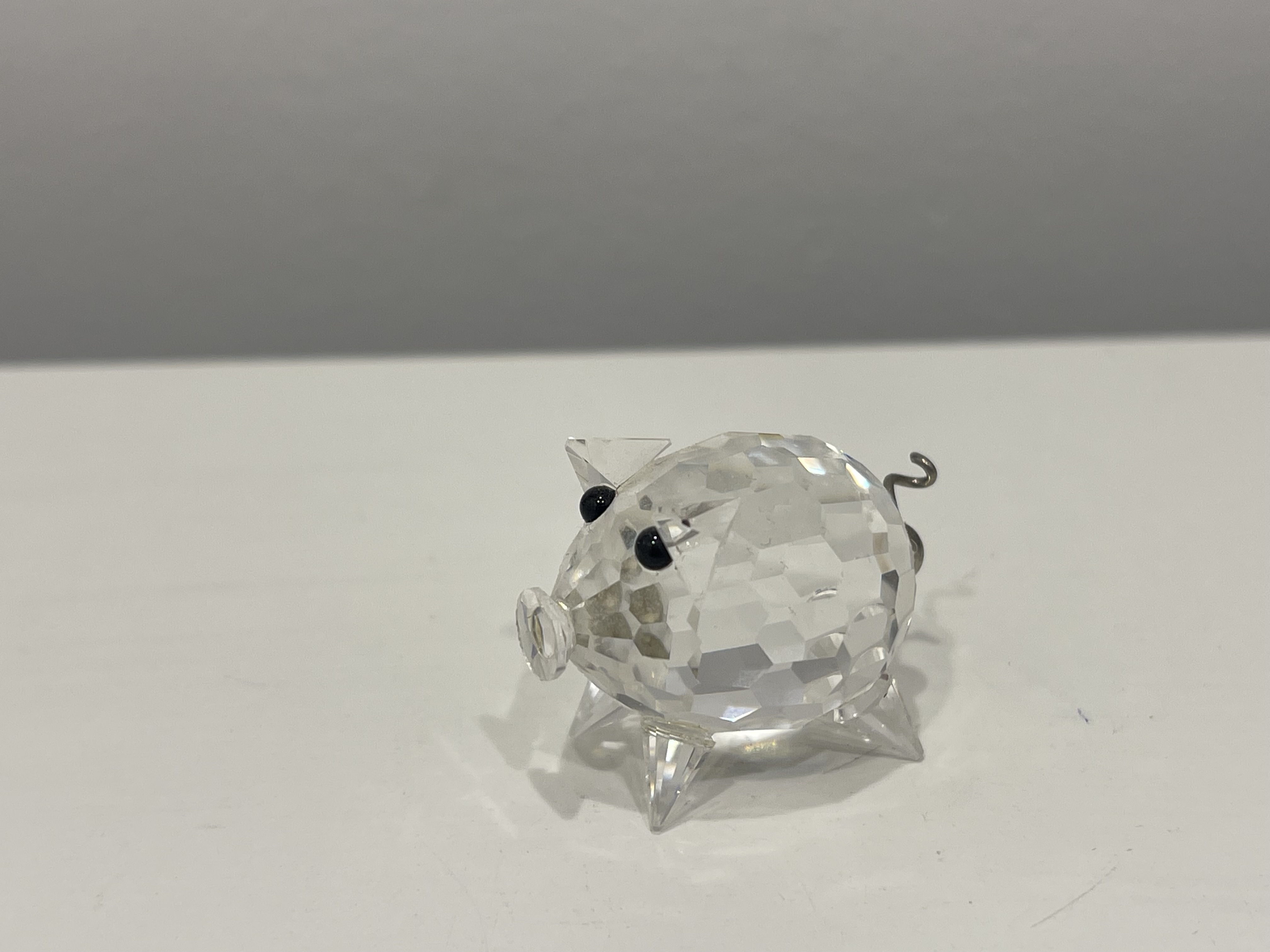 Swarovski Figur 010028 Schwein 3 cm. Top Zustand 