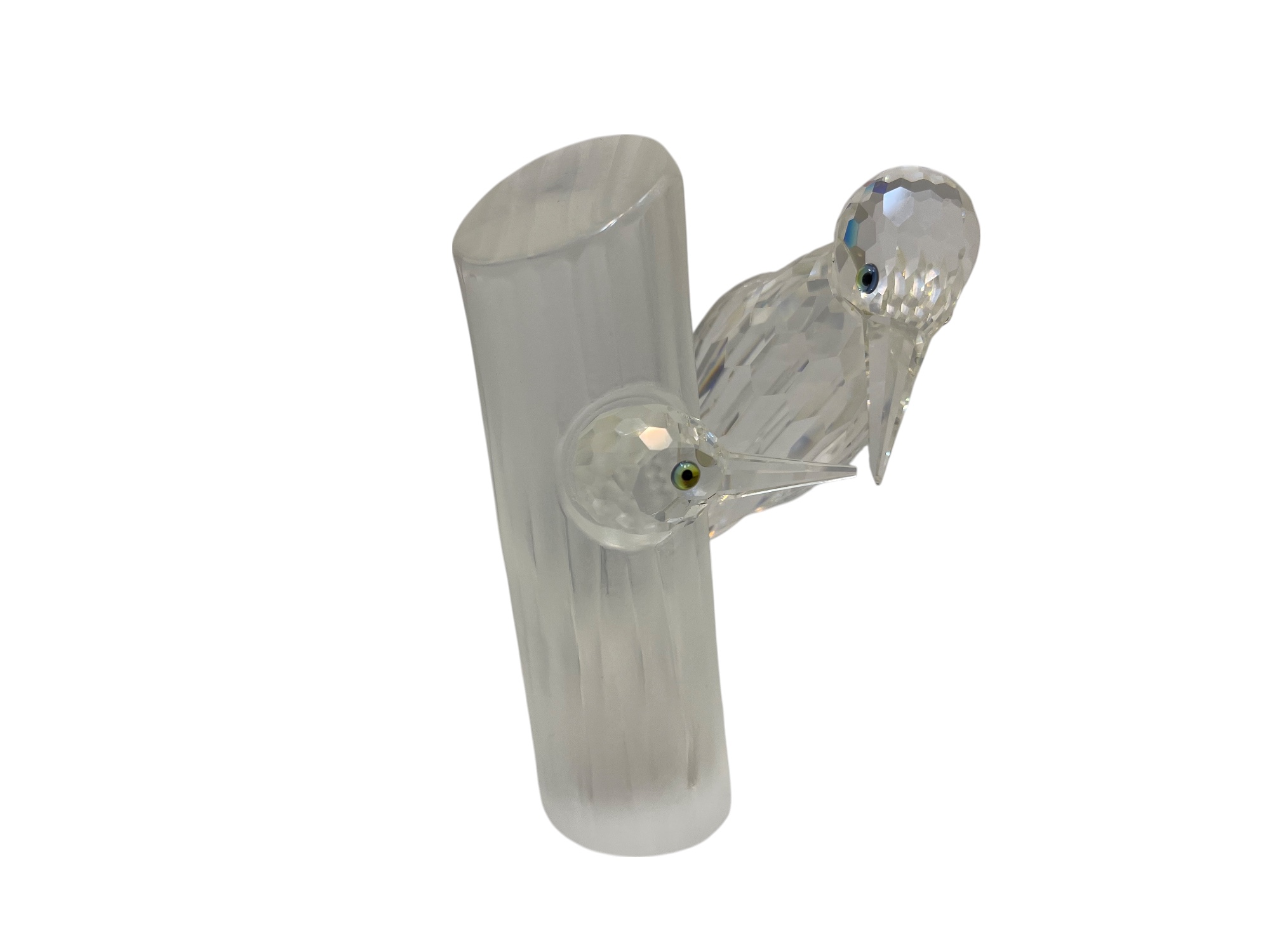  Swarovski Figur 014745 Jahresfigur 1988 Die Spechte 10,5 cm. Top Zustand   