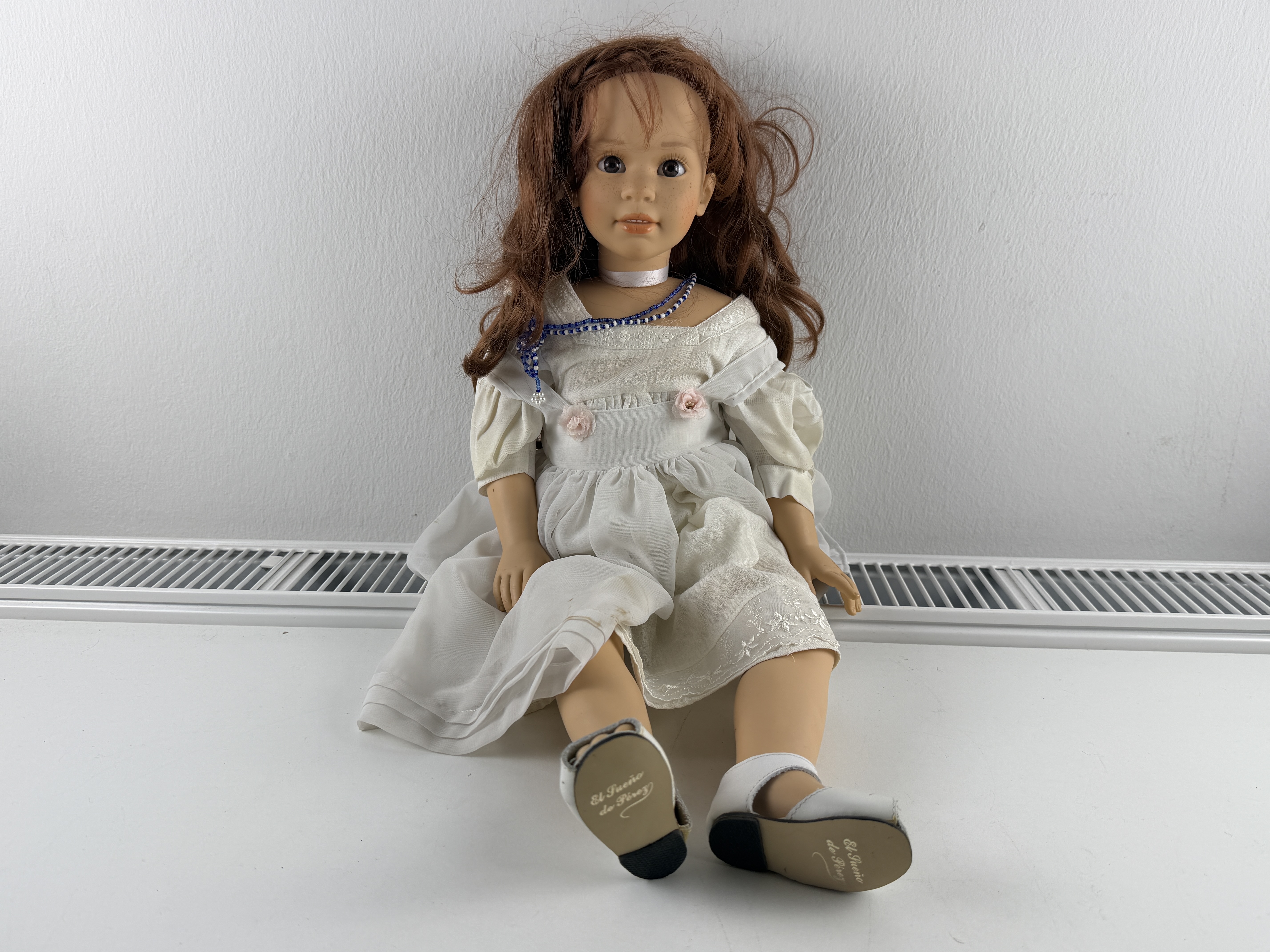 Mariquita Perez Künstlerpuppe Vinyl Puppe 63 cm. Top Zustand. 