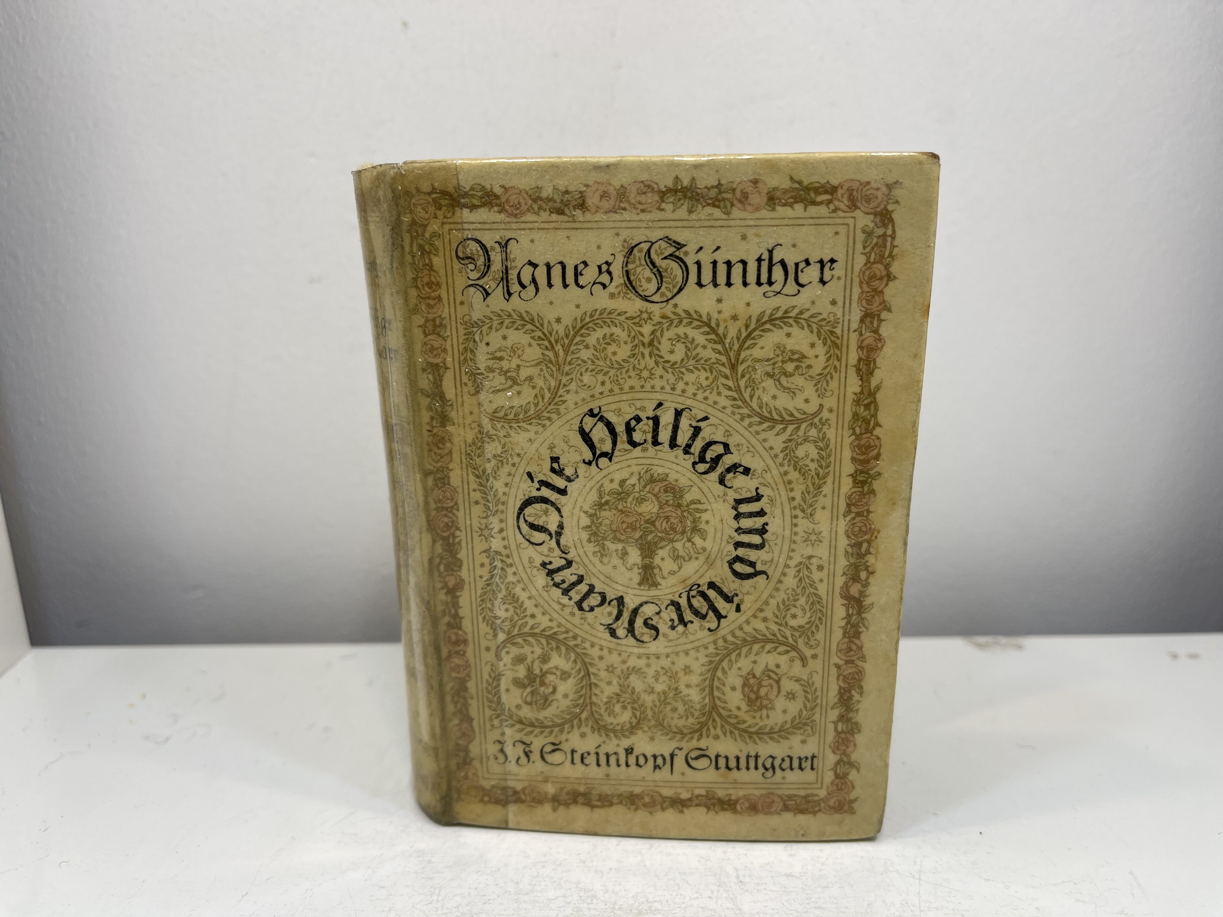 Vintage Buch "Die Heilige und ihr Narr" von 1918 - 13 cm -  Zustand siehe Fotos 