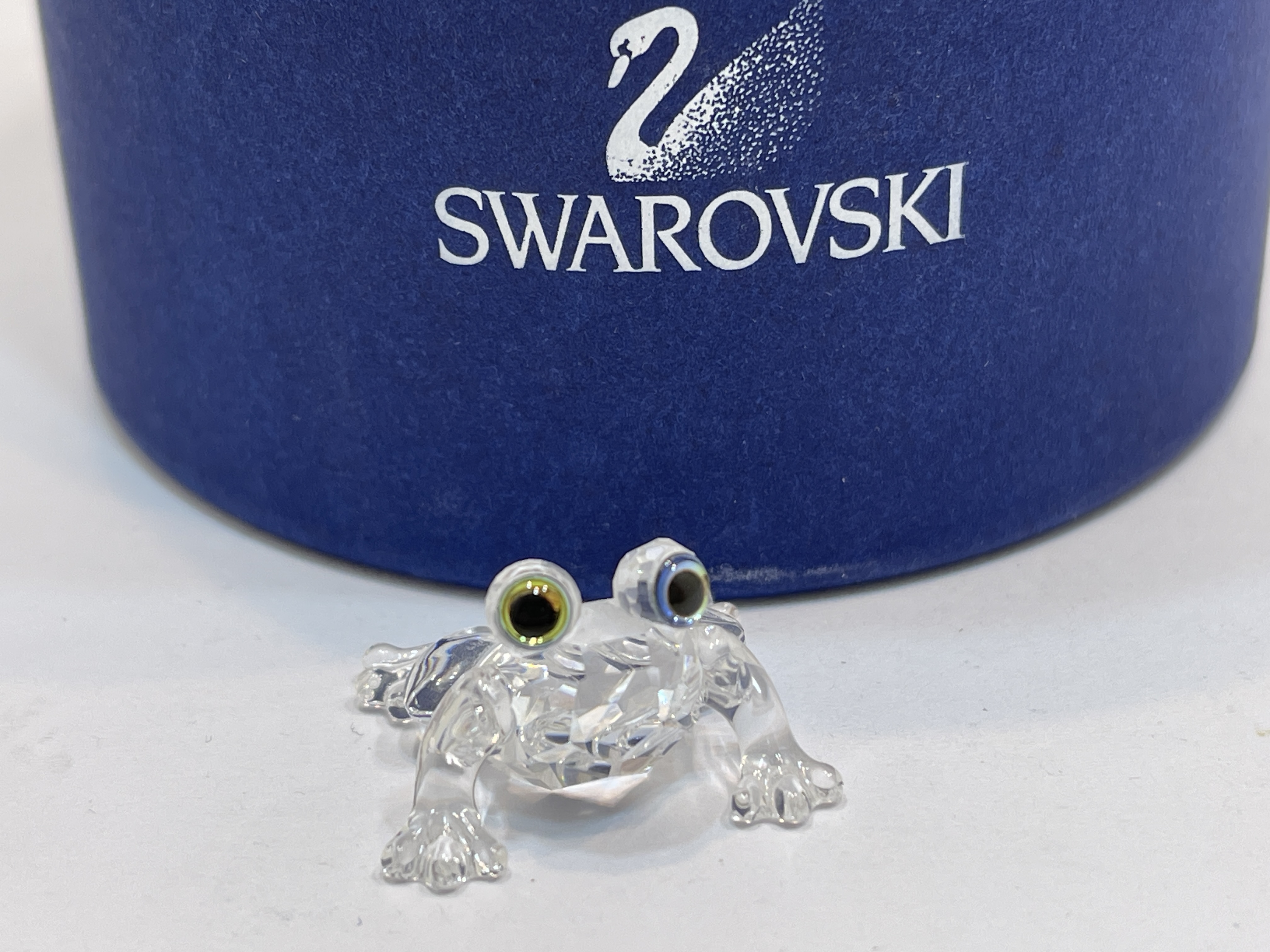 Swarovski Figur 286313 Frosch 2 cm. Mit Ovp & Zertifikat. Top Zustand   