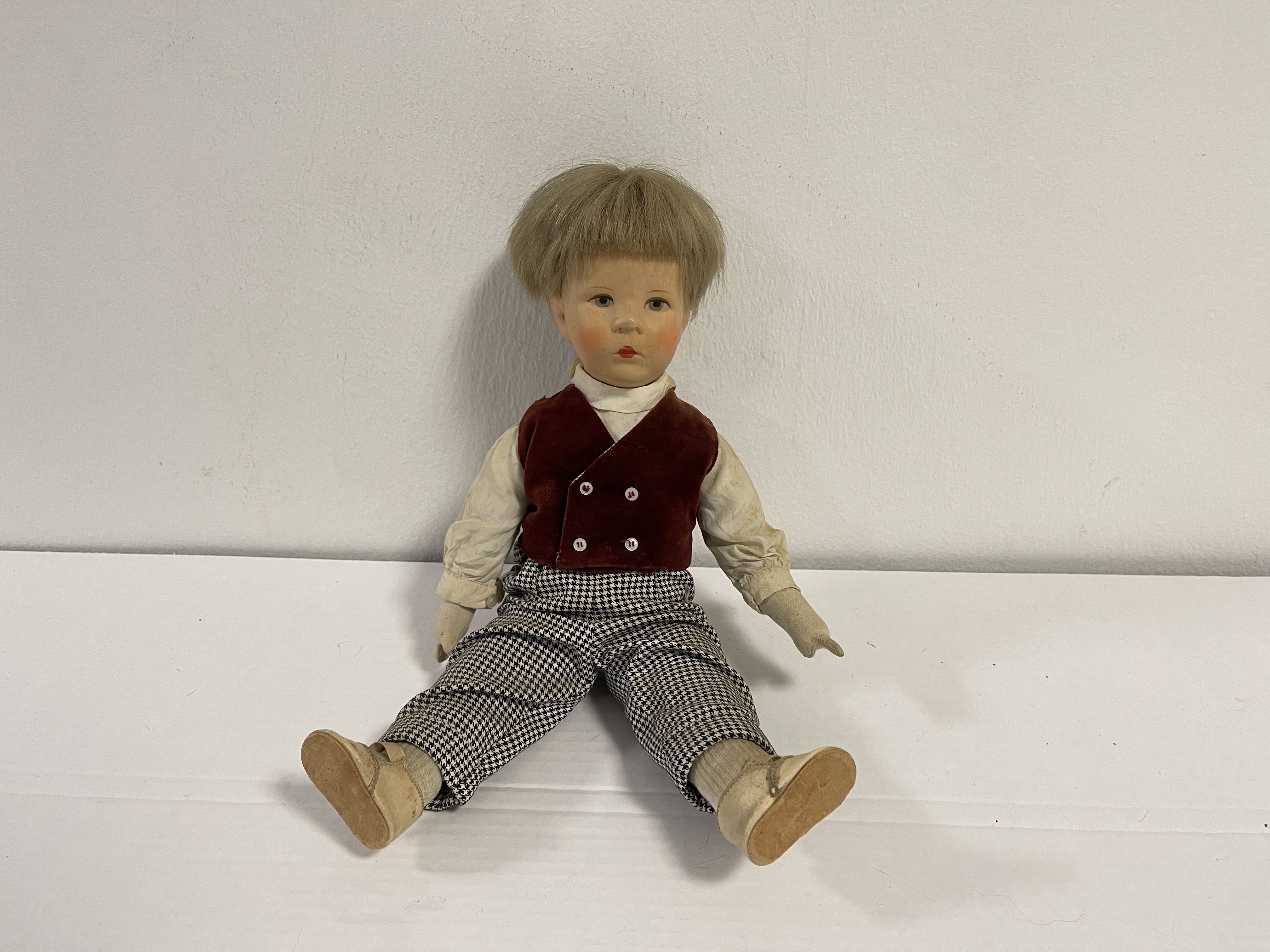 Alte Käthe Kruse Puppe 37 cm. Zustand Siehe Fotos 