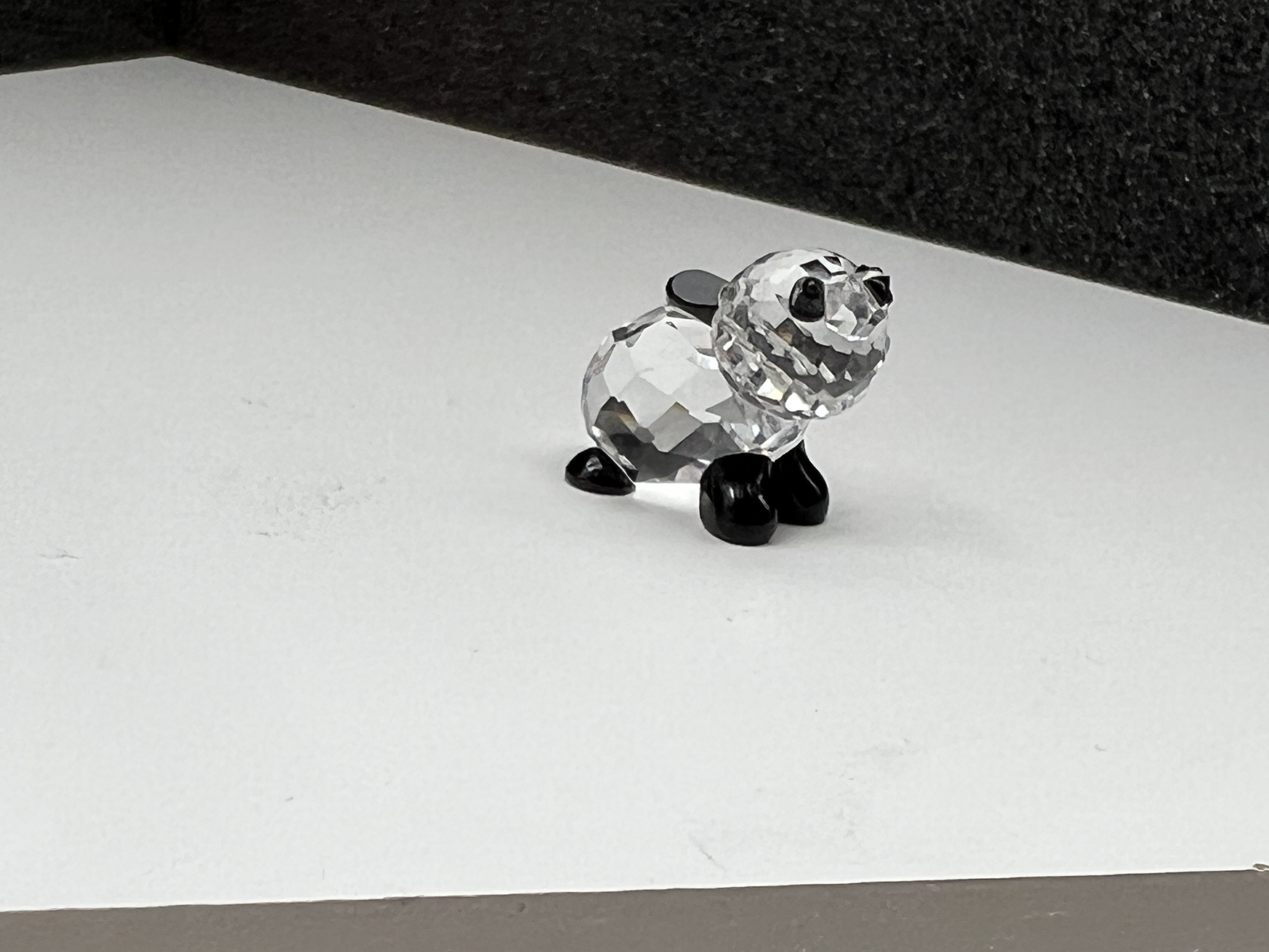 Swarovski Figur 181081 Panda Bär Baby 3 cm. - Top Zustand