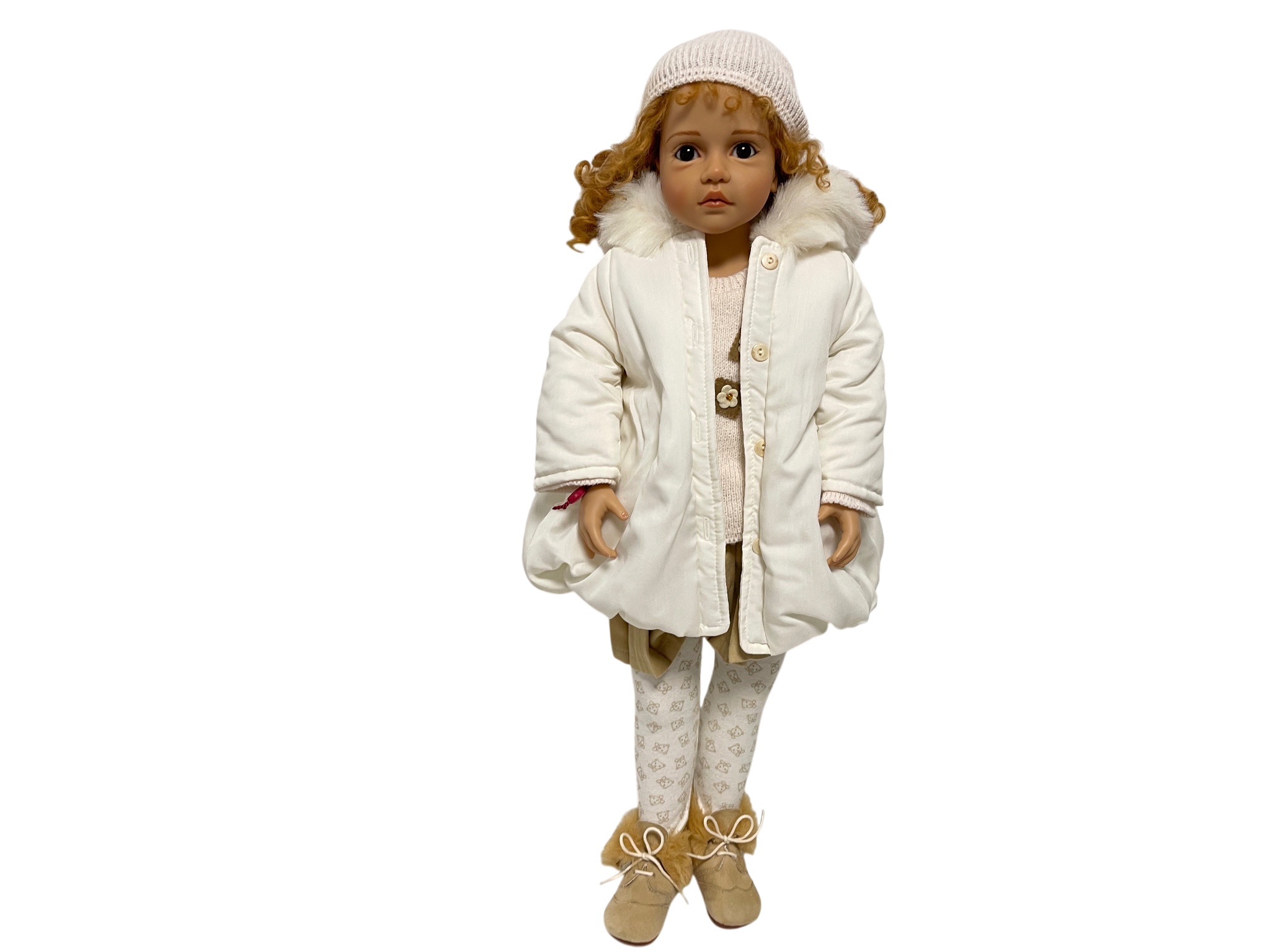 Künstlerpuppe Götz Joke Grobben Vinyl Puppe 68 cm Top Zustand  