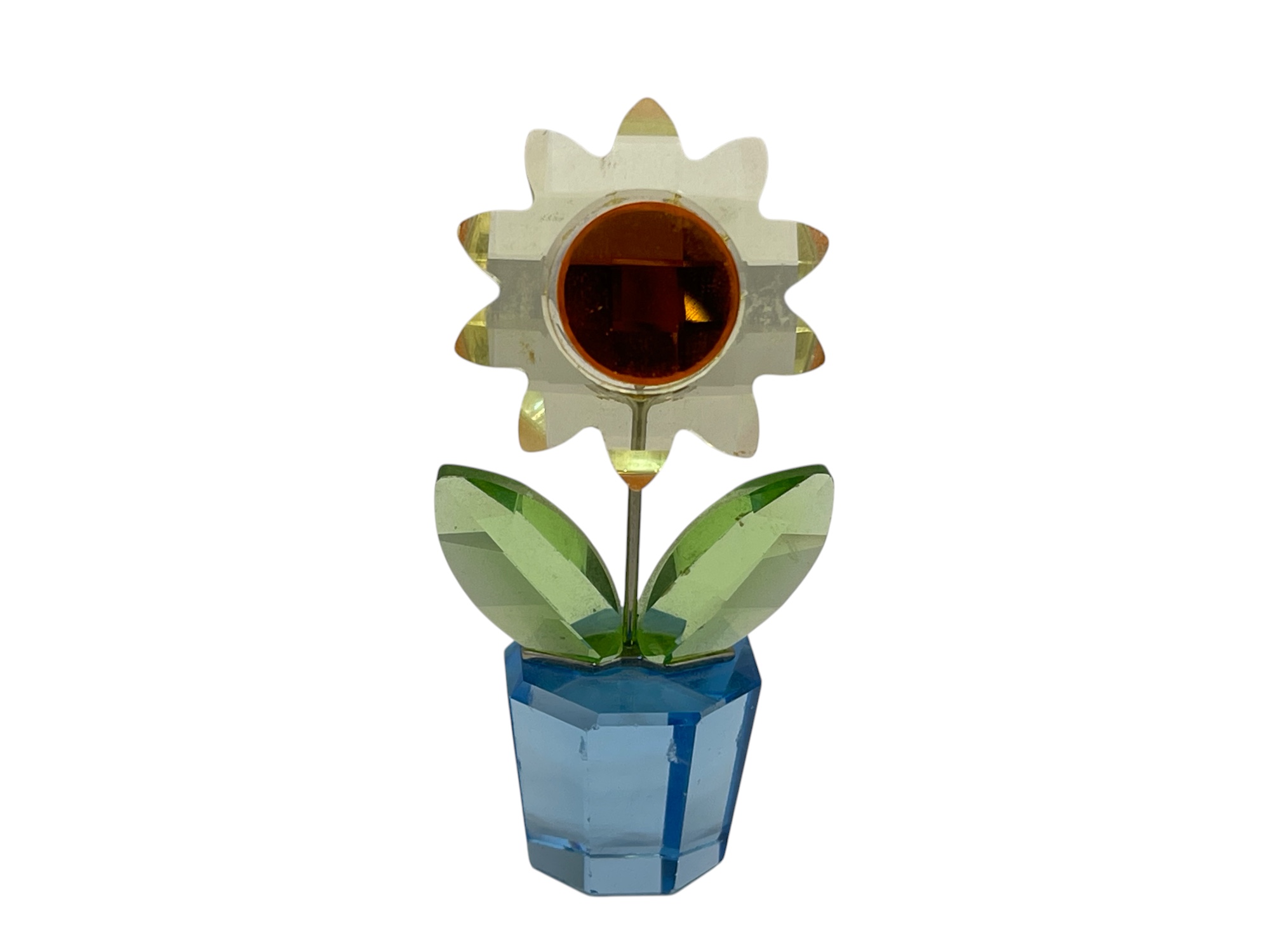 Swarovski Figur 663148 Blumentopf Blume 5 cm Top Zustand 