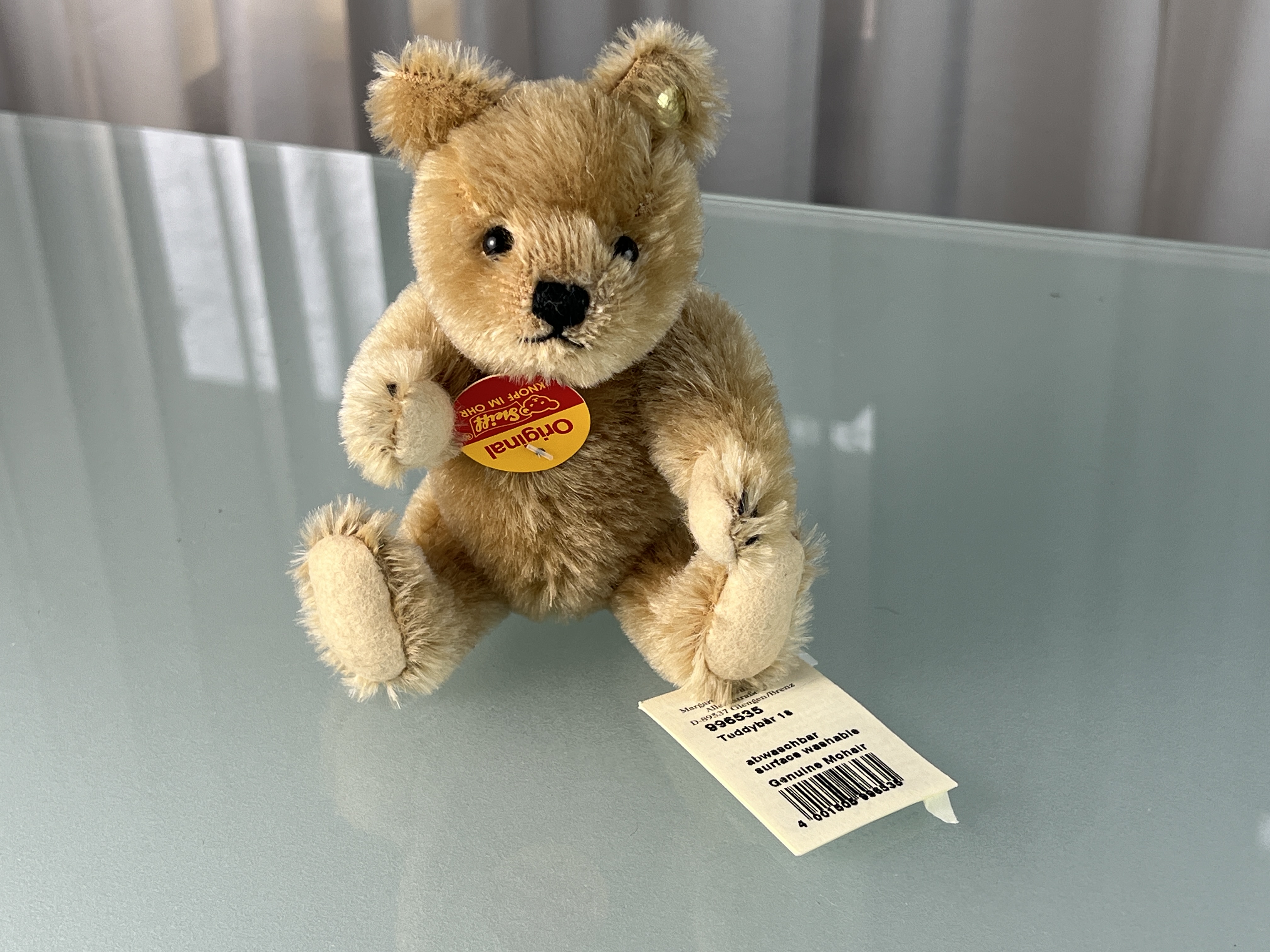  Steiff Tier 996535 Teddybär 18 cm. Top Zustand 