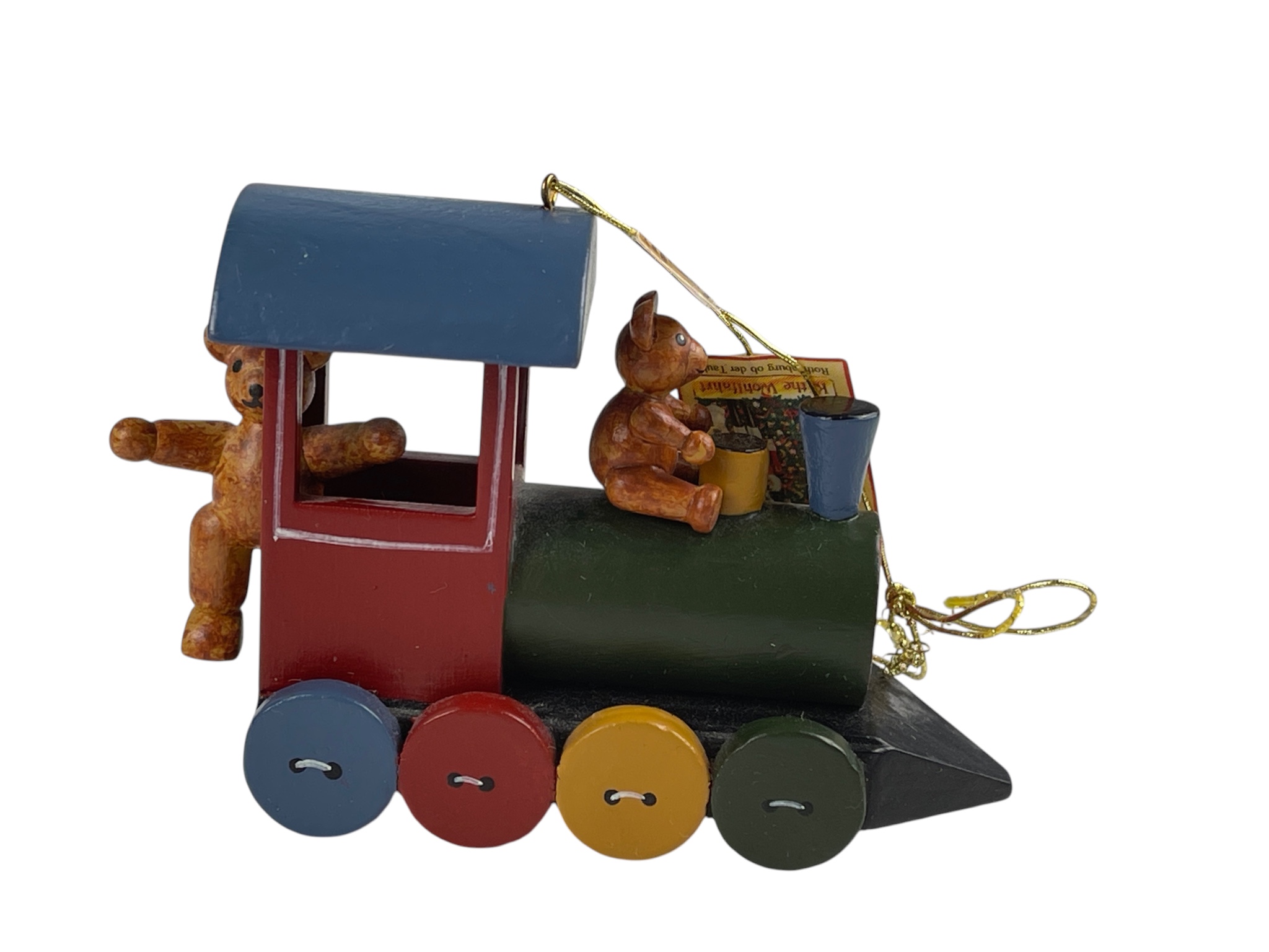 Käthe Wohlfahrt Erzgebirge Figur Sammler Holz Figur Ornament 7,5 cm. Top Zustand 