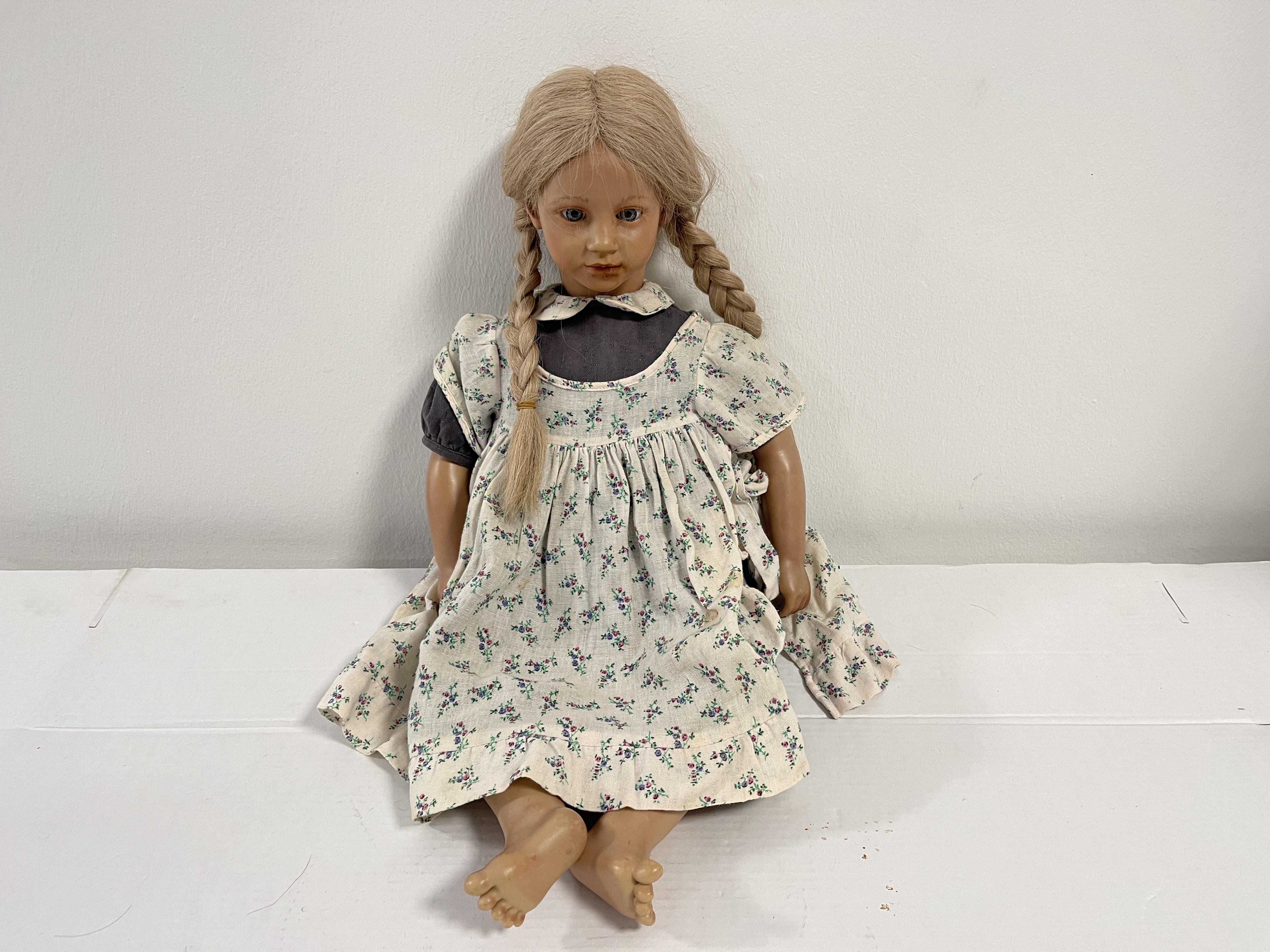 Künstlerpuppe Annette Himstedt Puppe Ellen 65 cm. Top Zustand 