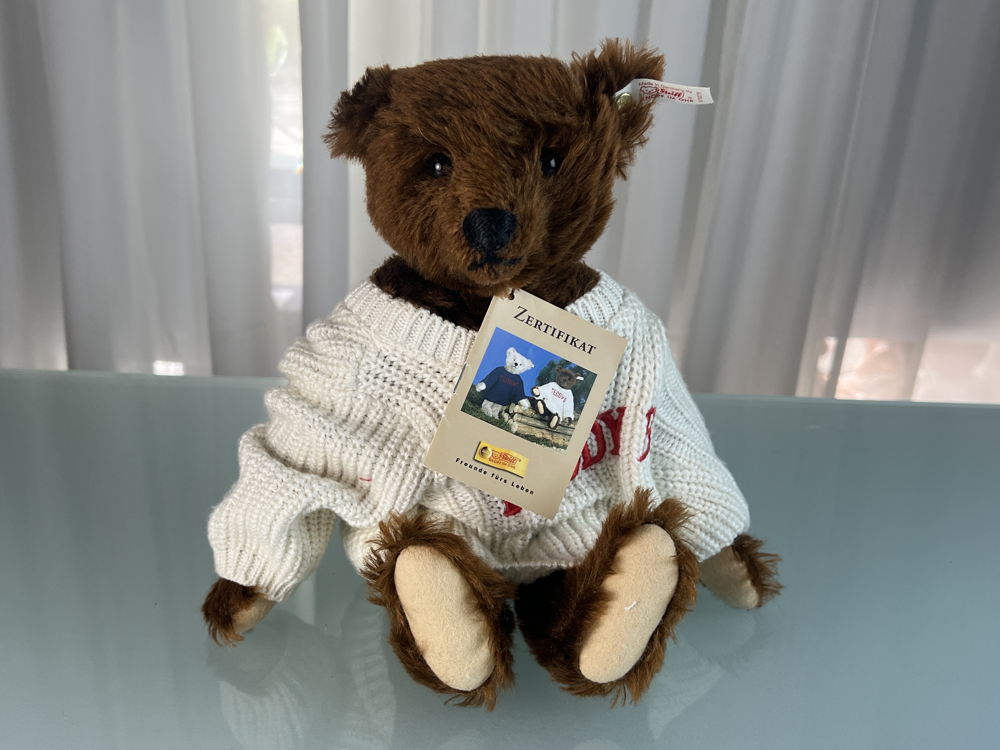 Steiff Tier Teddy Bär 670275 Teddy Bär B 32 cm. Top Zustand  
