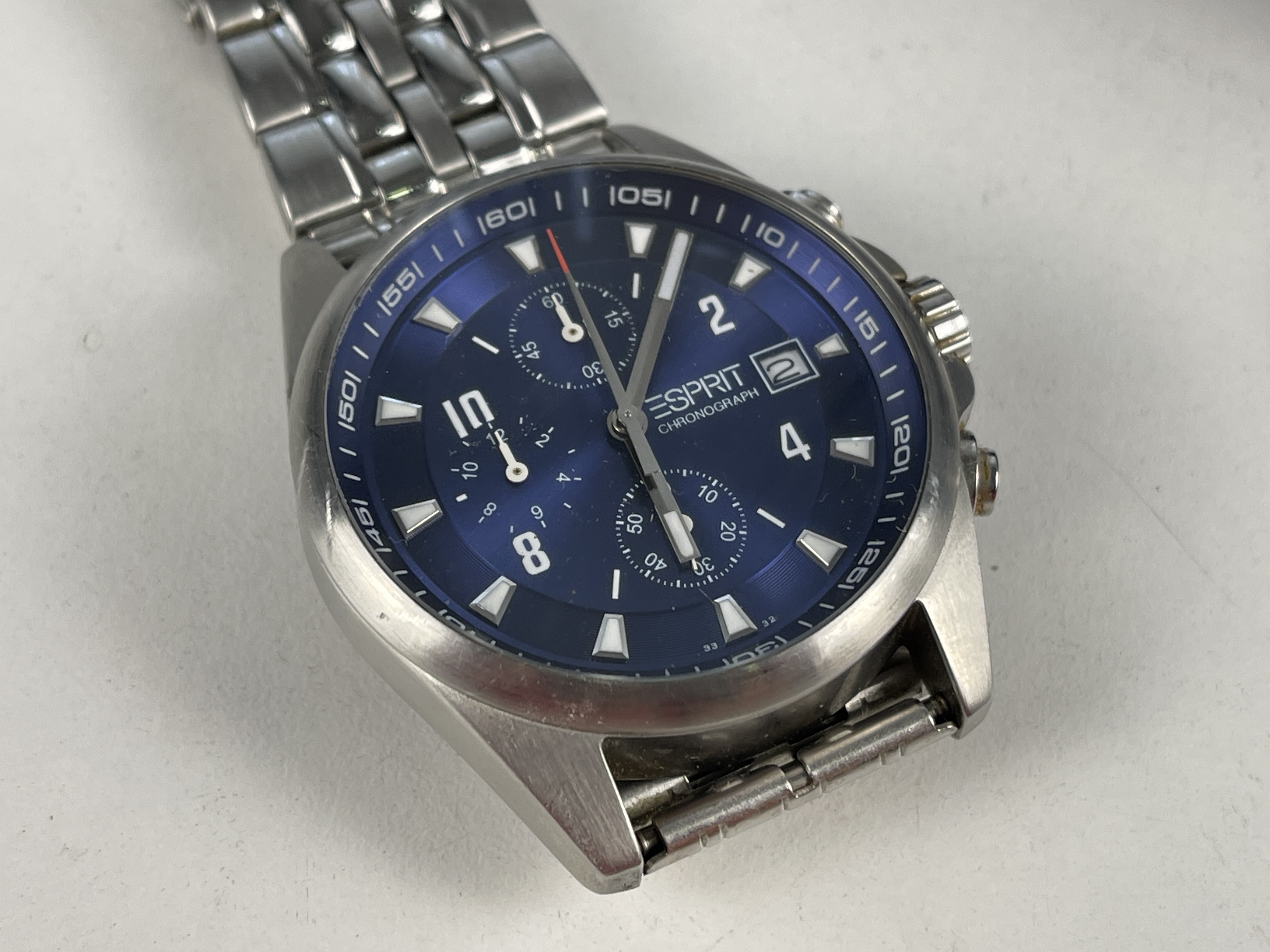Esprit Herren Armbanduhr Quartz Chronograph -  Zustand siehe Fotos 