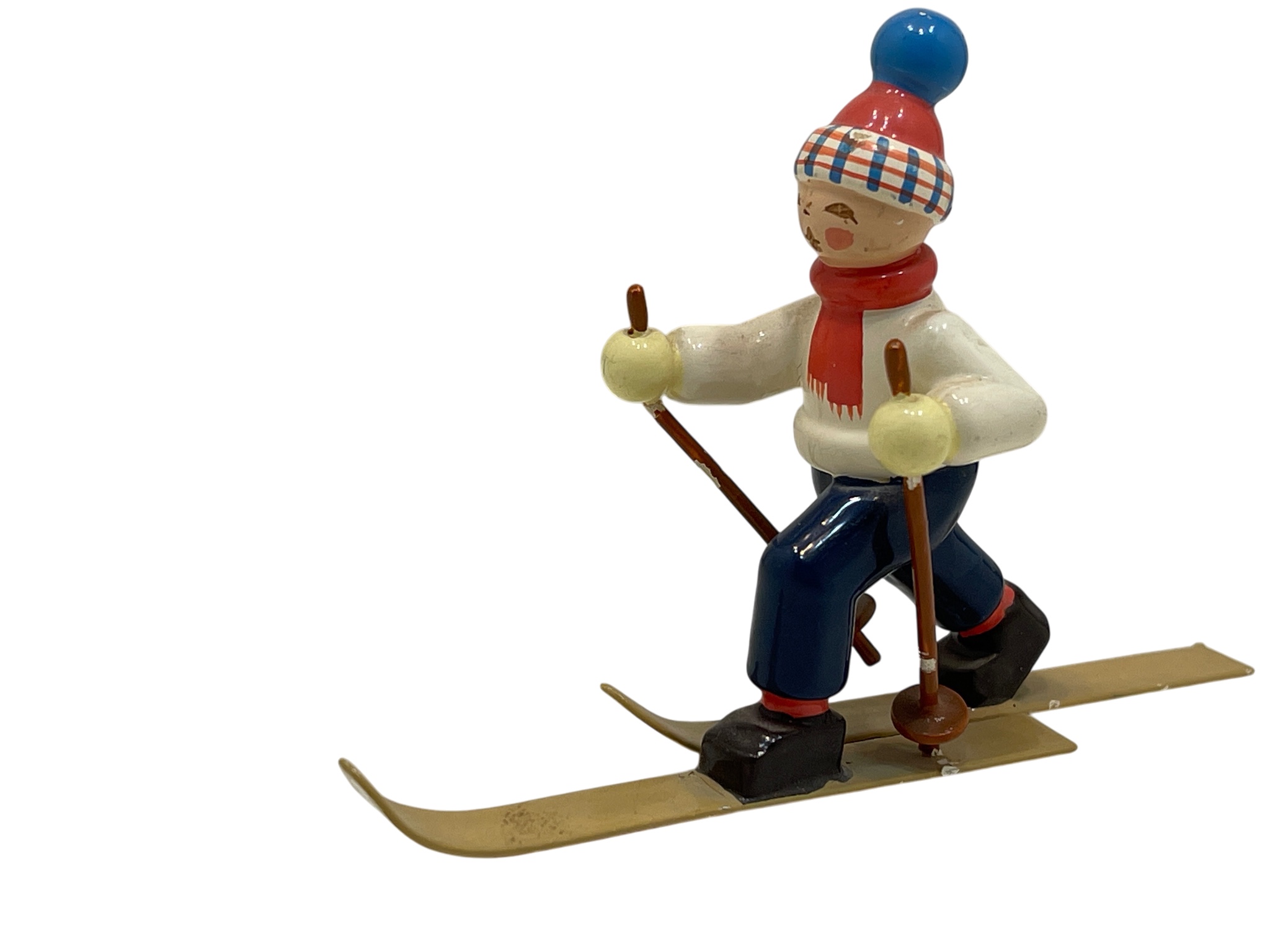 Erzgebirge Figur 11 x 7 cm. Zustand siehe Fotos  