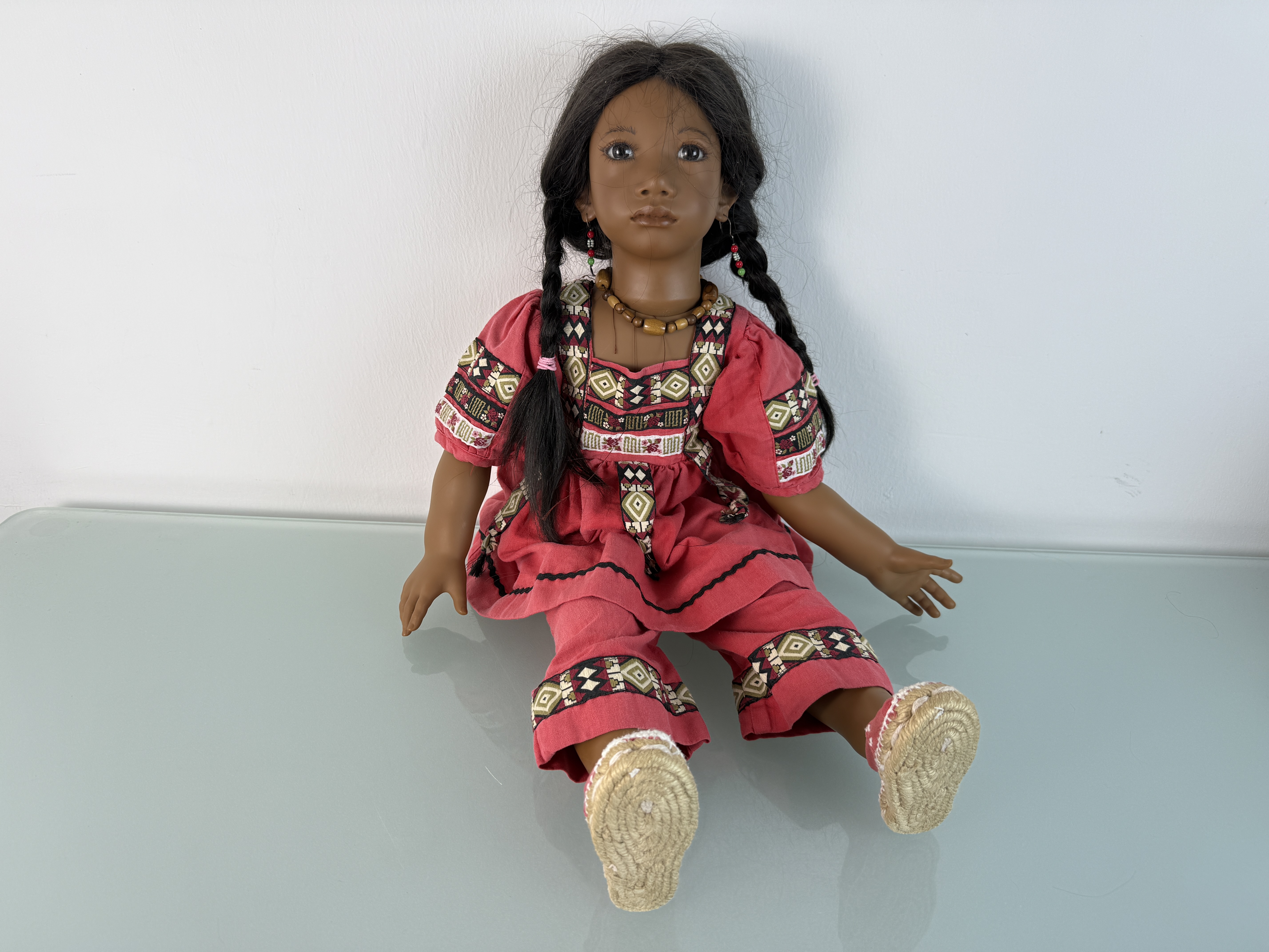  Annette Himstedt Puppe Panchita 67 cm. Top Zustand. 