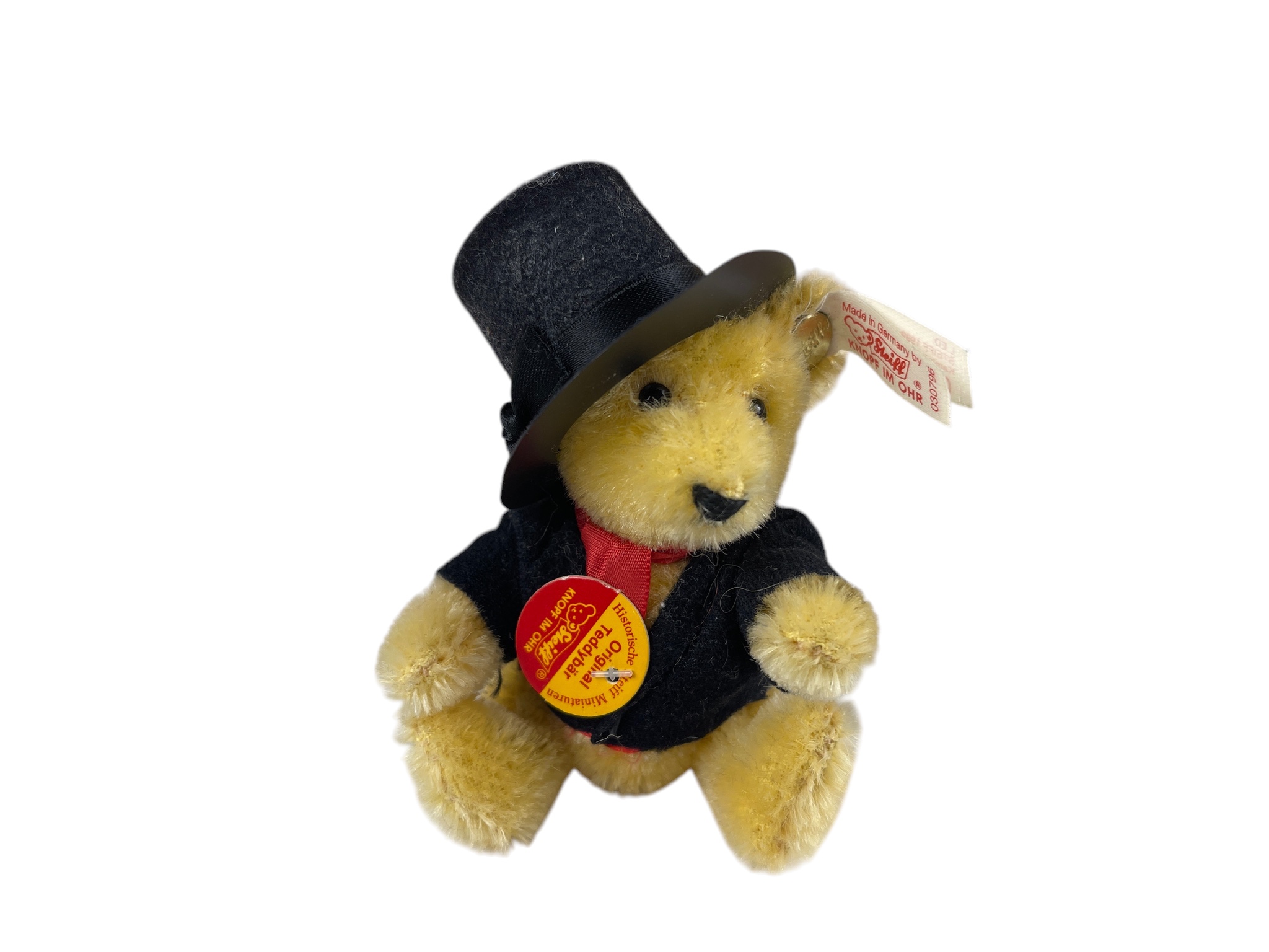 Steiff Tier Sammler 030796 Kaminfeger Teddy Bär 10 cm. Top Zustand.   