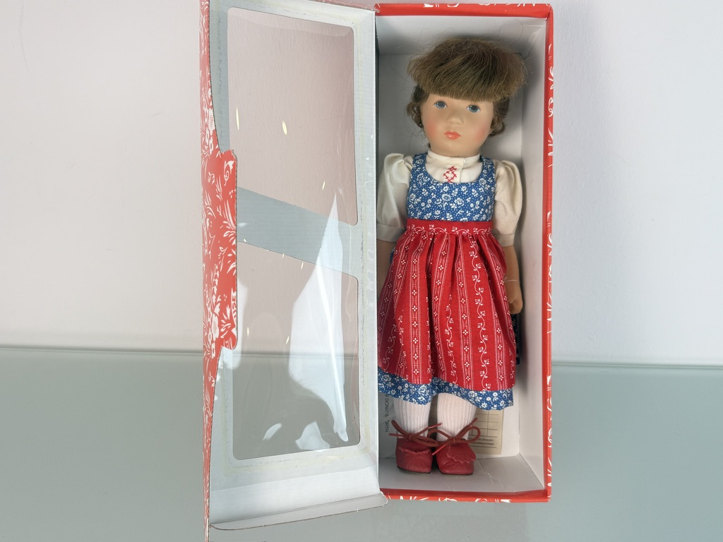 Käthe Kruse Puppe Sammler Puppe 38 cm Top Zustand    