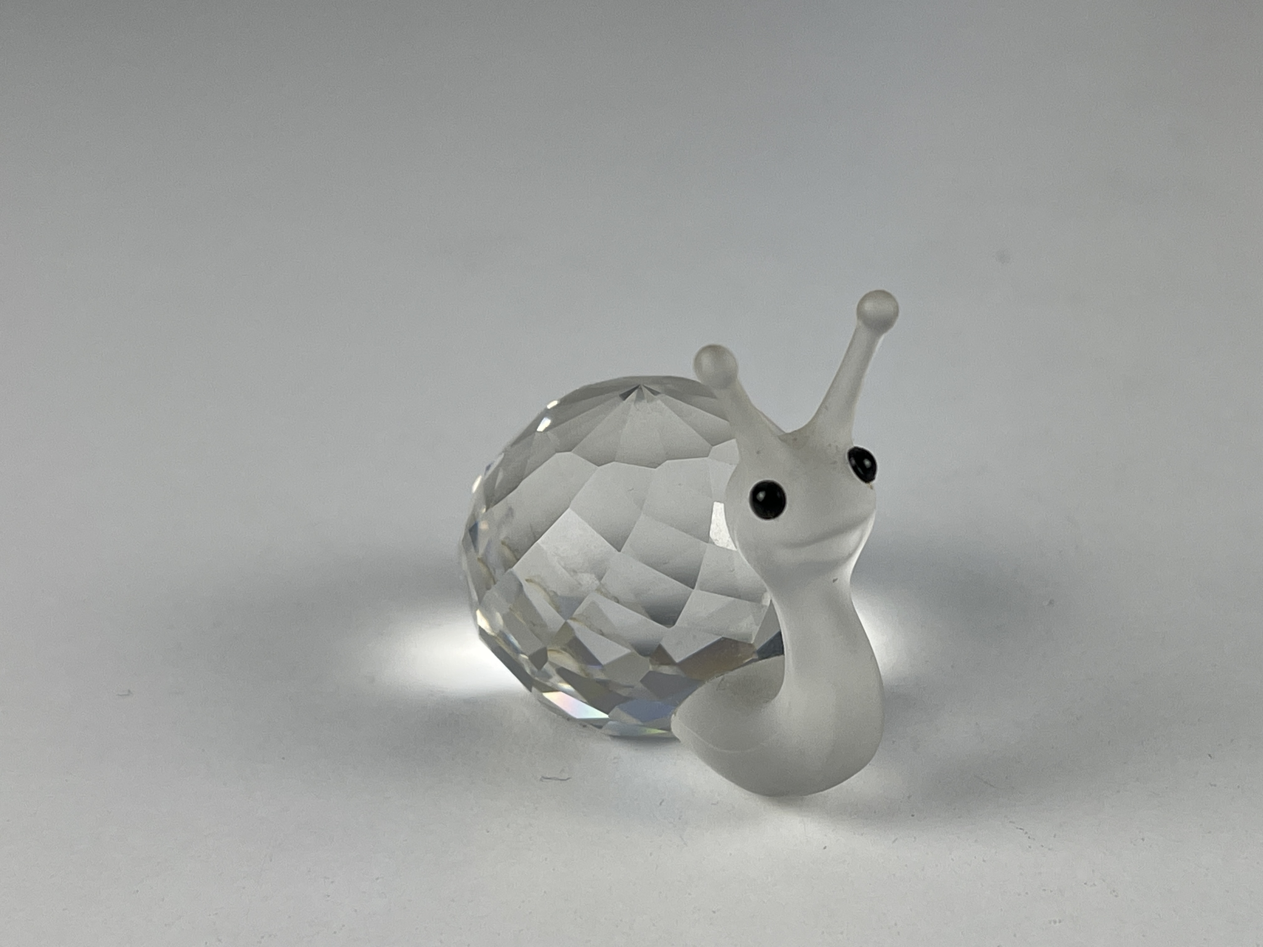  Swarovski Figur Kristall 012725 Schnecke 5 cm. Top Zustand. 