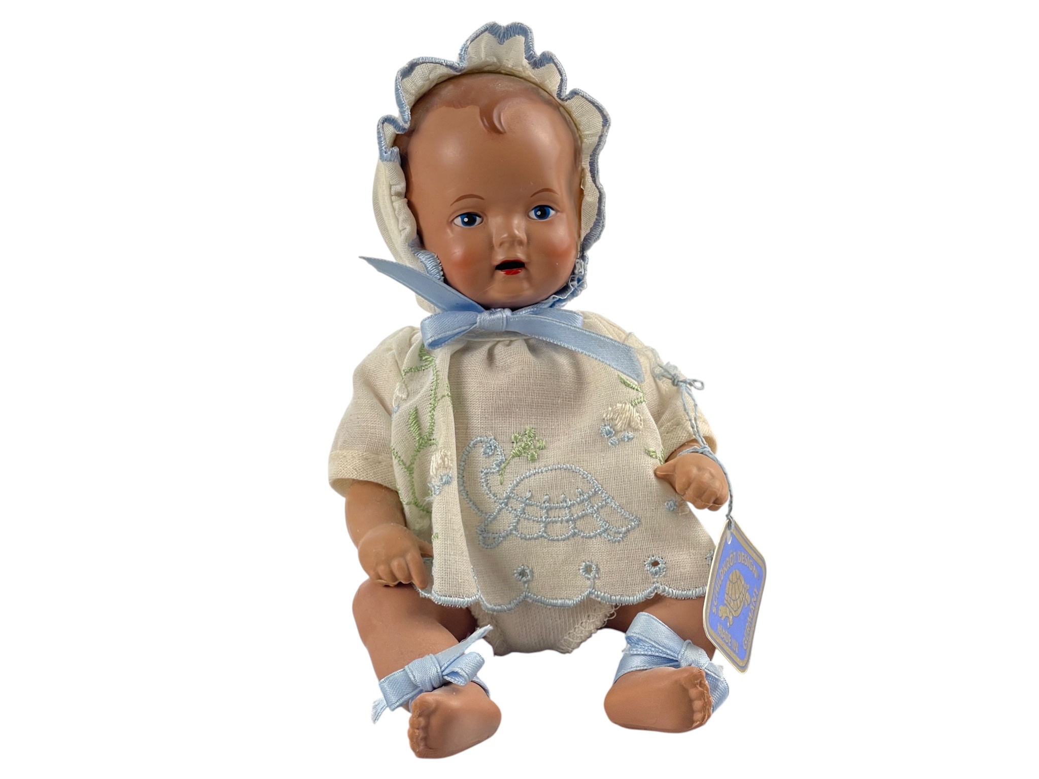 Schildkrötpuppe Tortulon Puppe 16 cm. Top Zustand.   