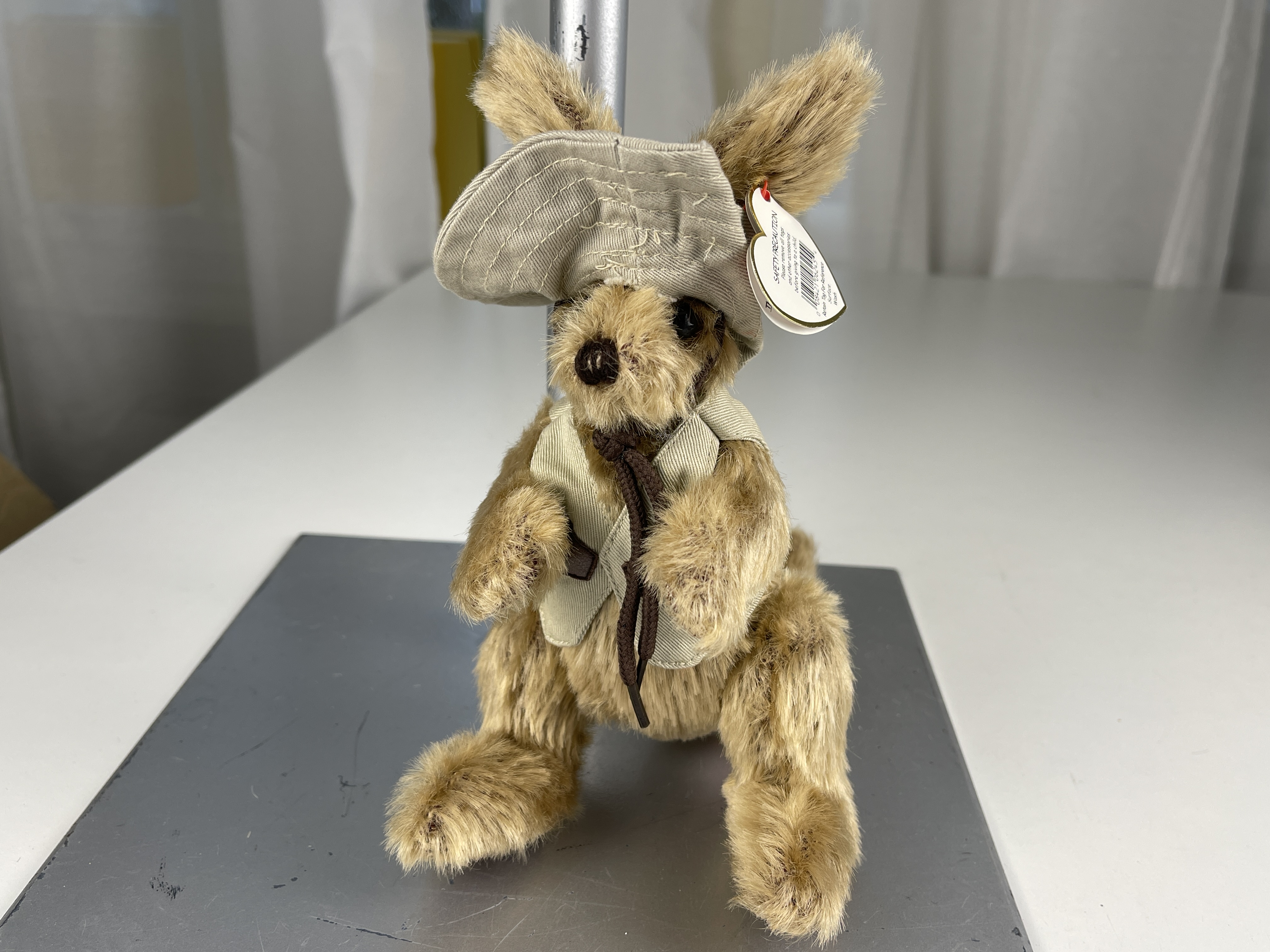 Sammler Stofftier Beanie Babies - Känguru - 20 cm. Top Zustand