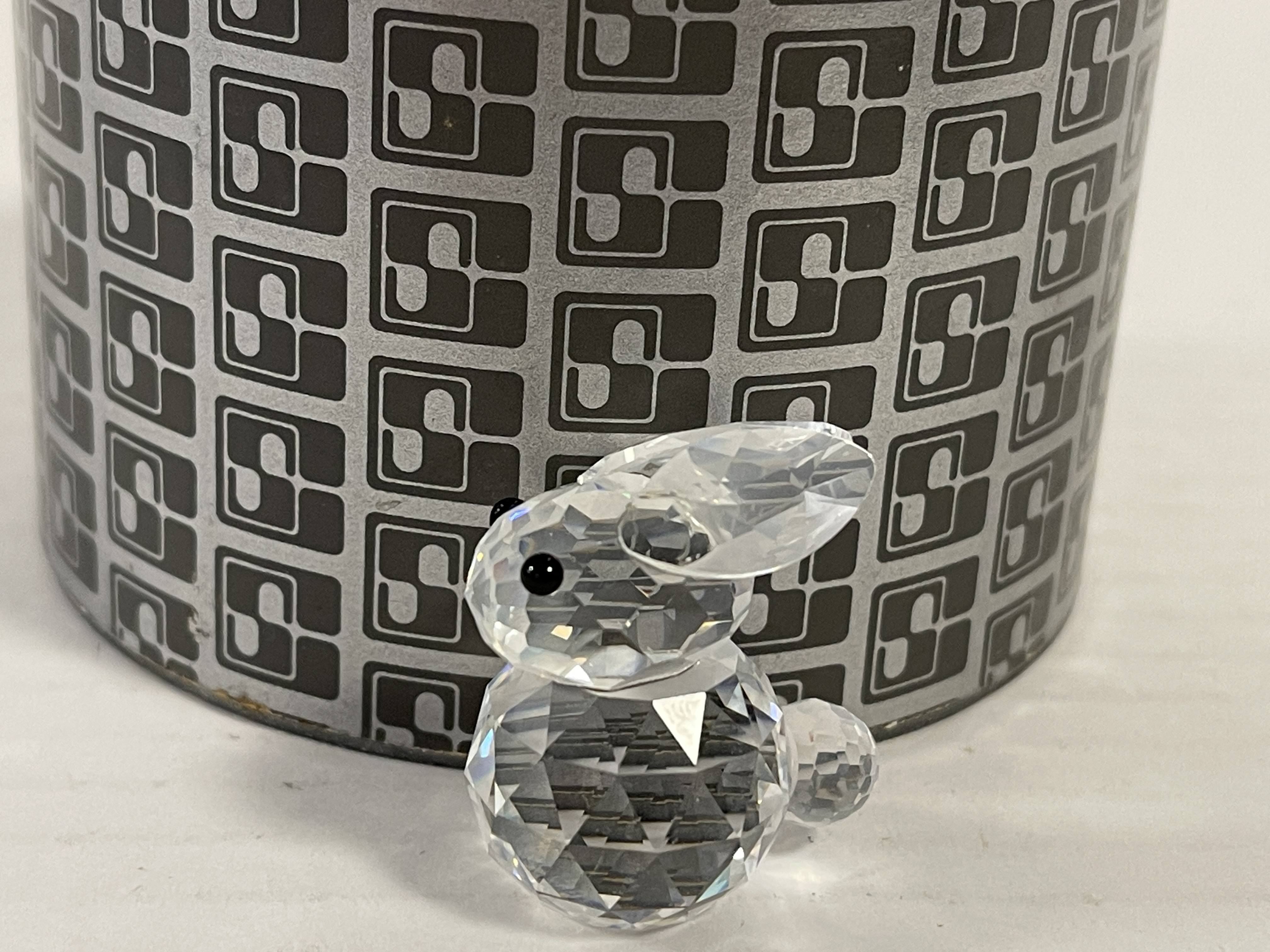  Swarovski Figur 014849 Hase / Kaninchen 3 cm Mit Ovp & Zertifikat.  Top Zustand 