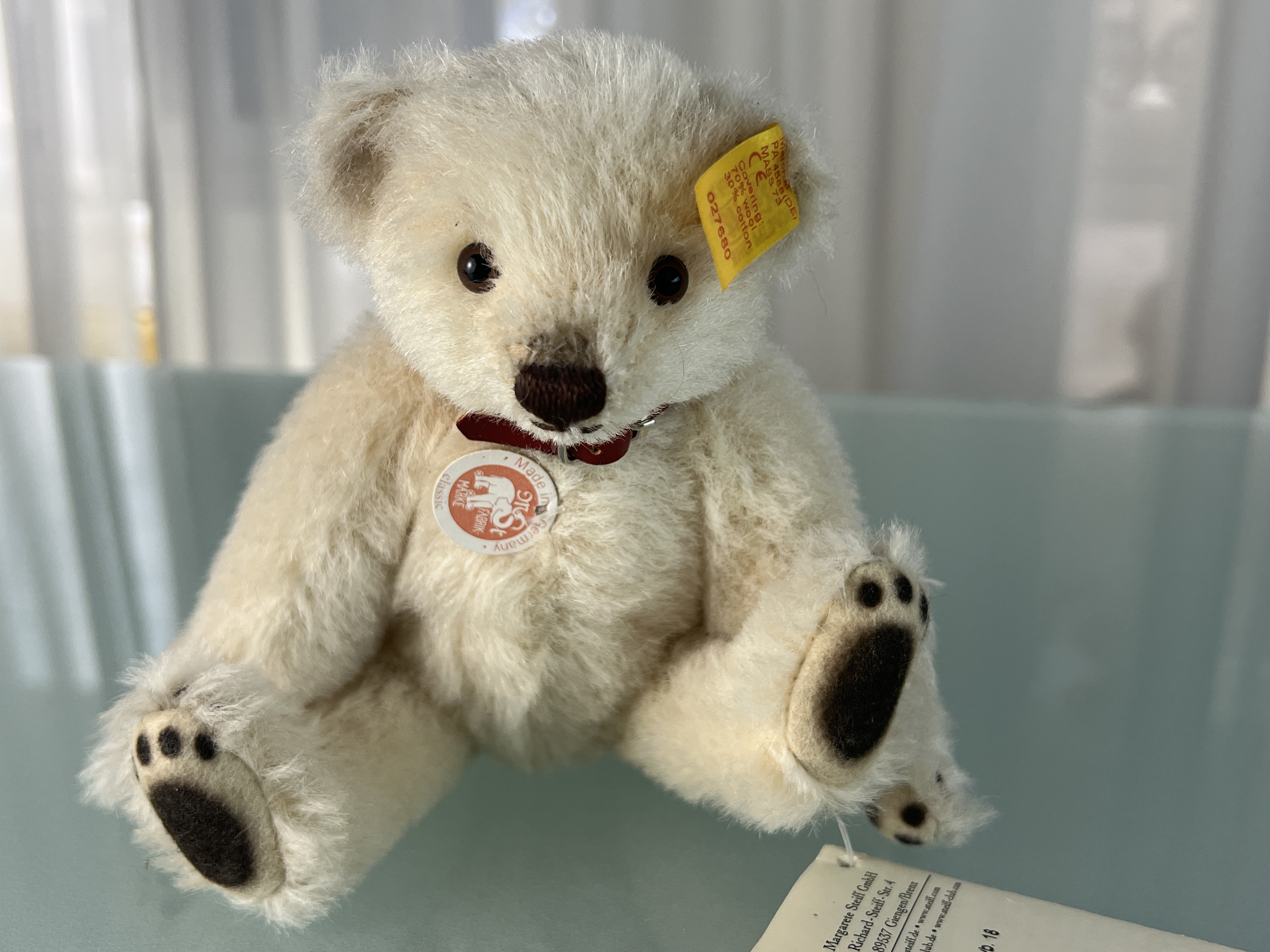 Steiff Tier 027680 Classic Teddybär Bär 18 cm. Top Zustand 