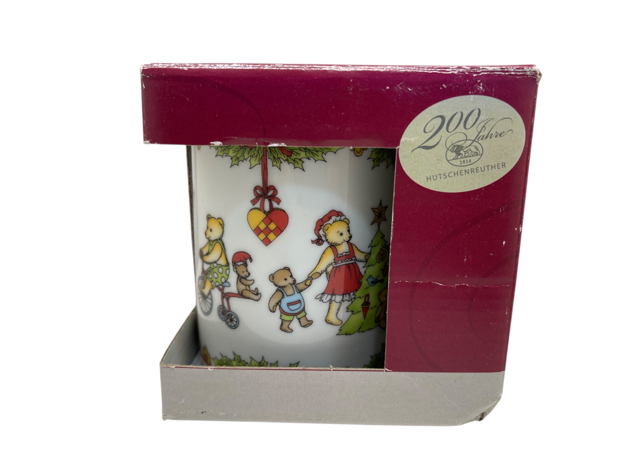   Hutschenreuther 200 Jahre Hutschenreuther Tasse 10 cm & OVP - Top Zustand. 