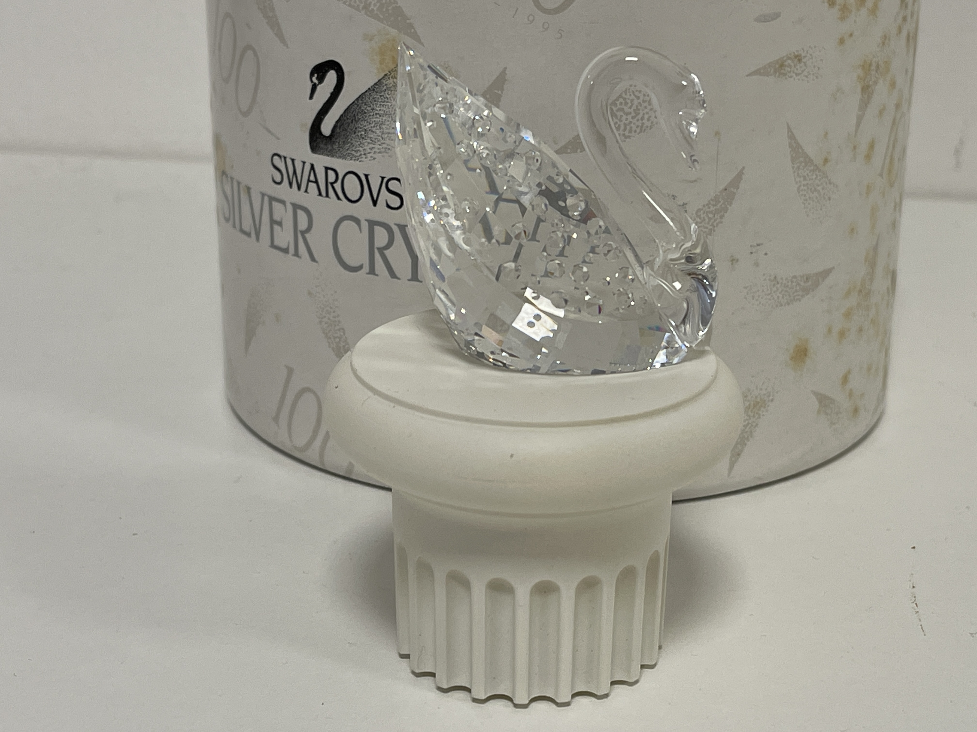 Swarovski Figur 187407 Scs Schwan 5 cm. Ovp & Zertifikat - Top Zustand   
