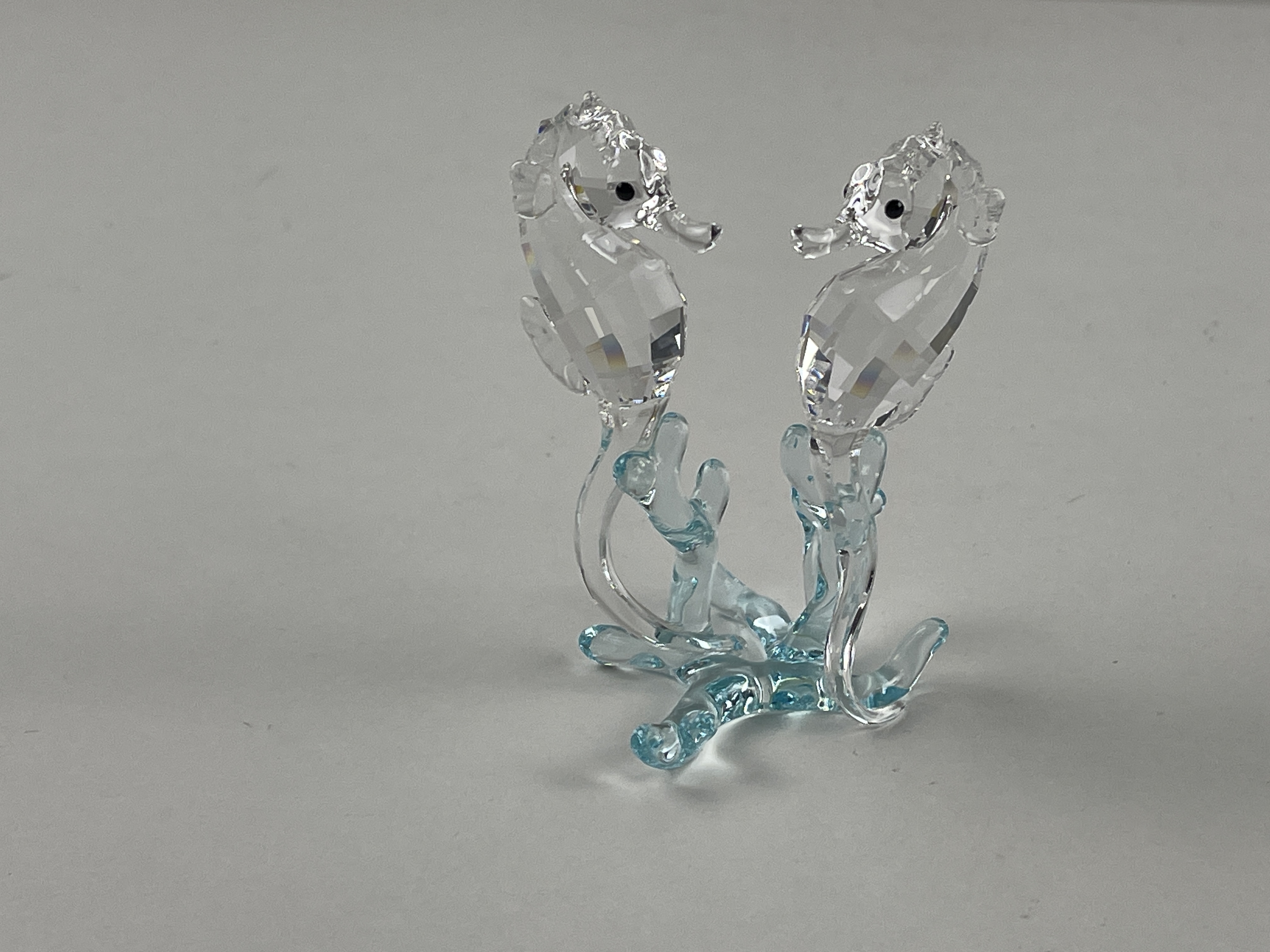 Swarovski Figur 885589 Seepferdchen 8,2 cm. Top Zustand   